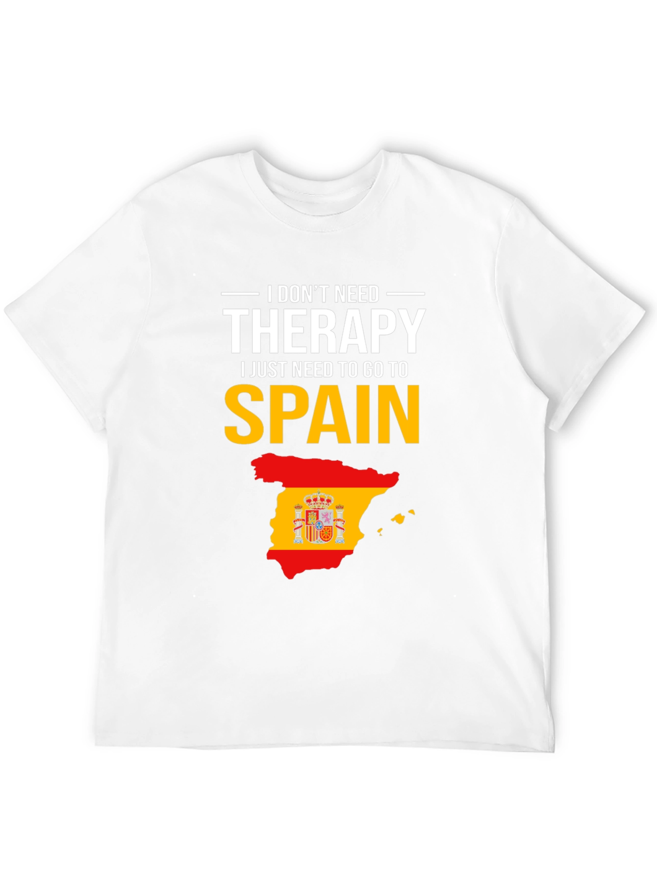 Spain Therapy T-Shirt - Travel Lover Gift