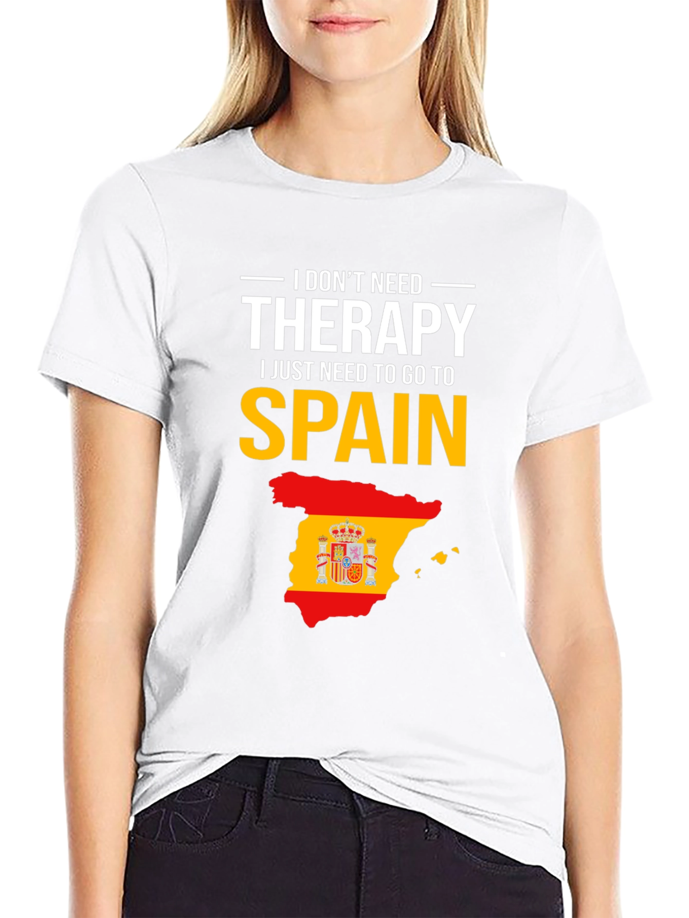 Spain Therapy T-Shirt - Travel Lover Gift