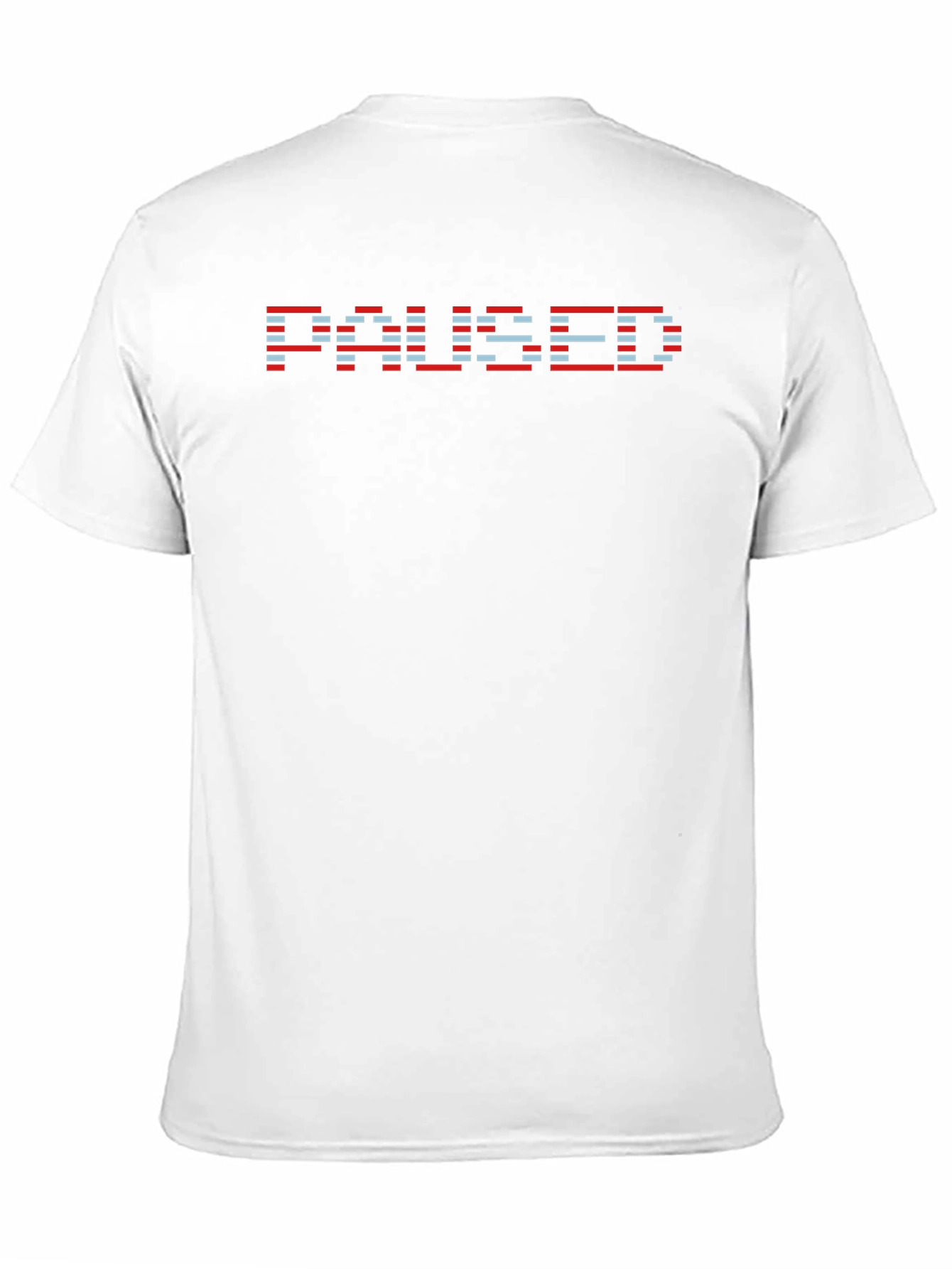 Paused Graphic Tee - Retro Gamer Style