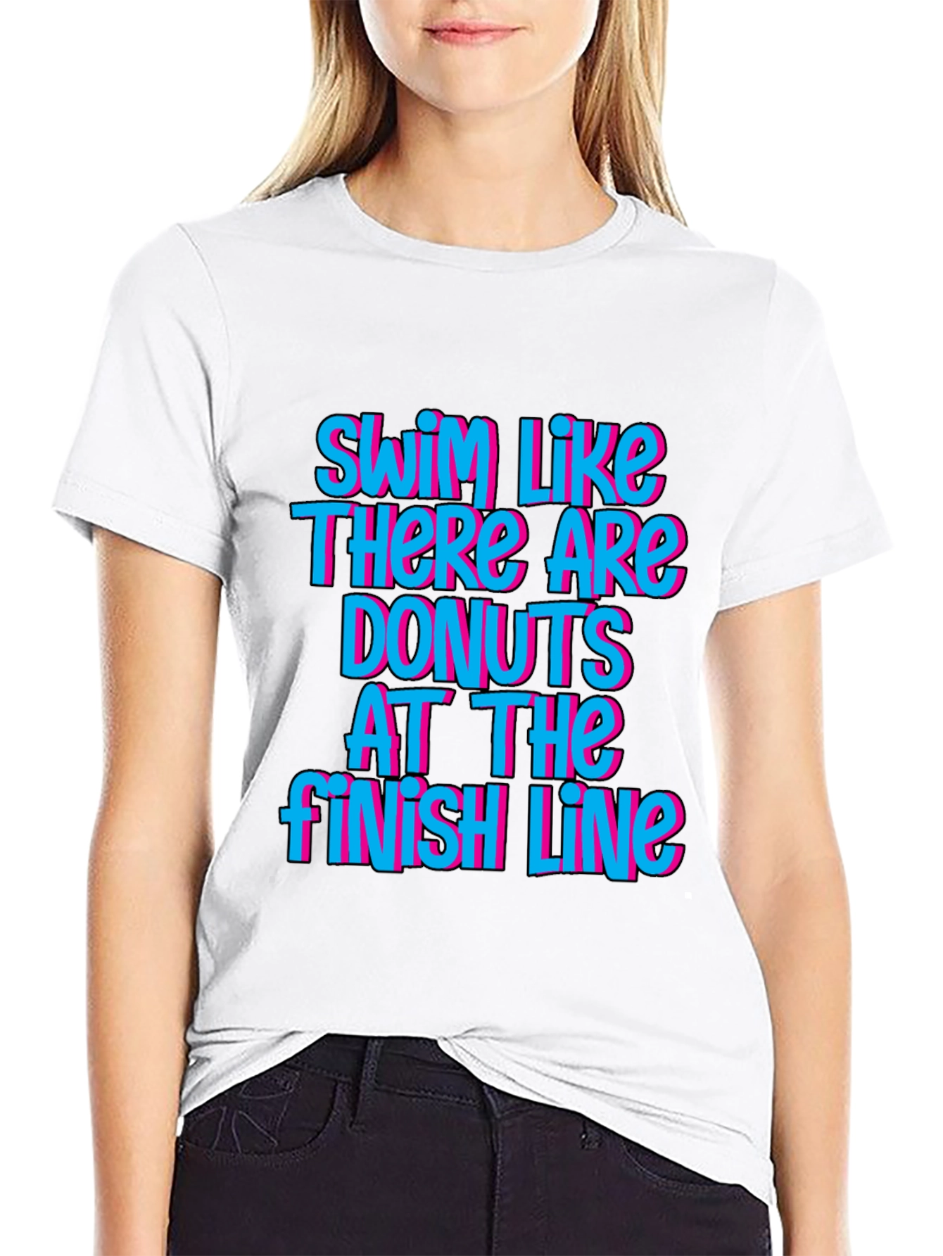 Swim Like There Are Donuts T-Shirt