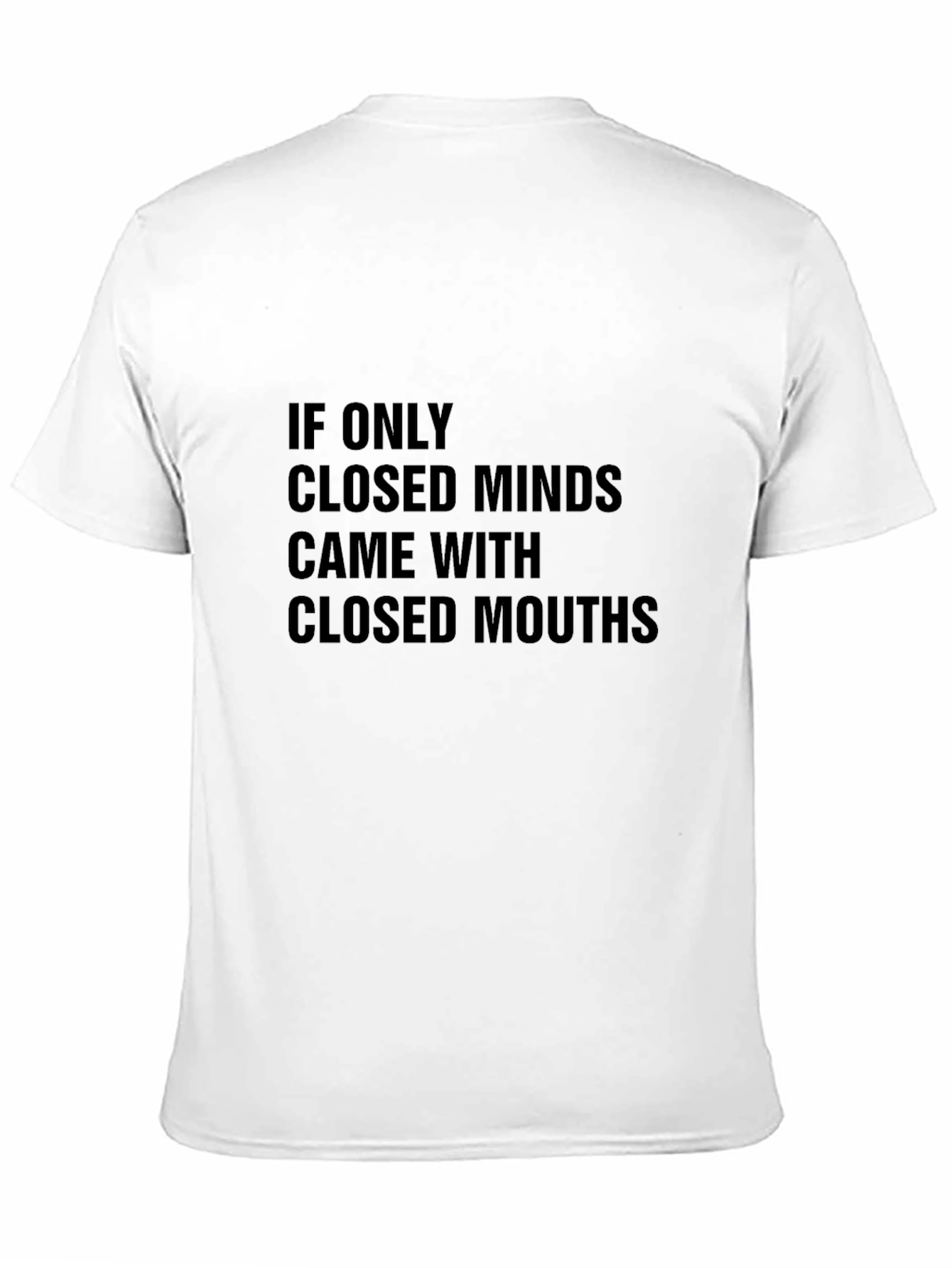 Closed Minds T-Shirt - Funny Slogan Tee