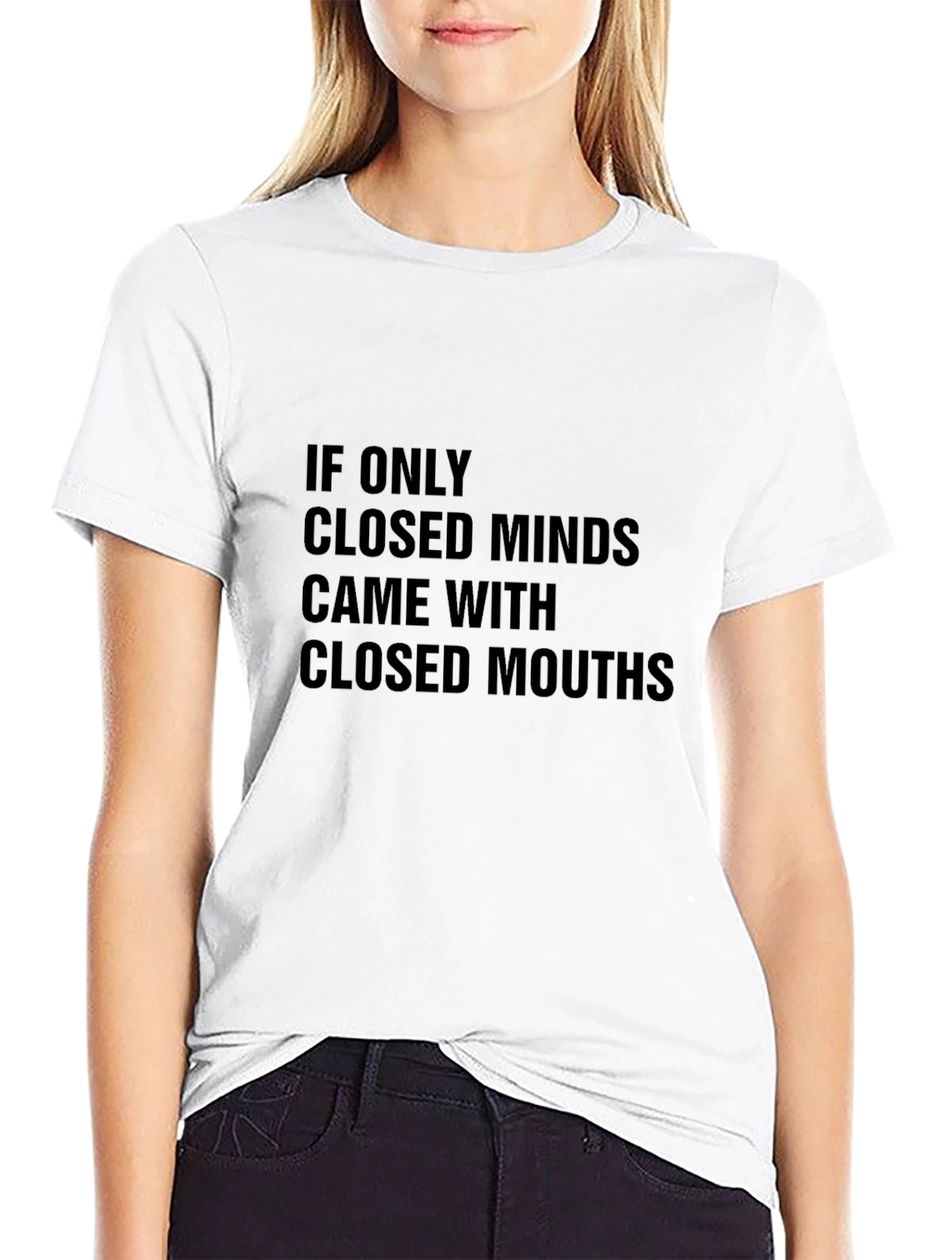 Closed Minds T-Shirt - Funny Slogan Tee