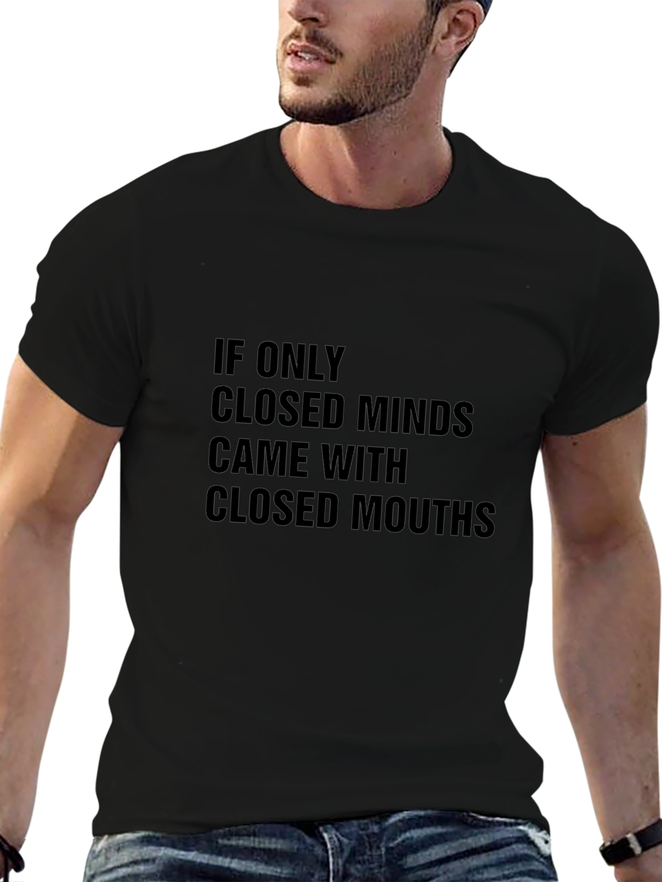 Closed Minds T-Shirt - Funny Slogan Tee