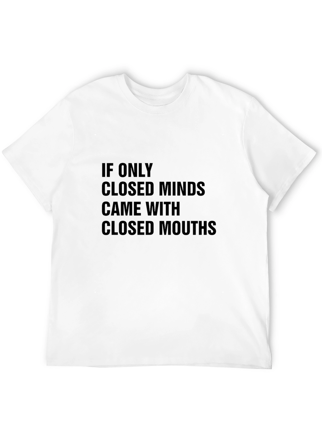 Closed Minds T-Shirt - Funny Slogan Tee