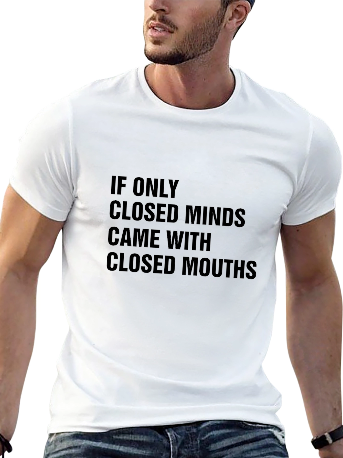 Closed Minds T-Shirt - Funny Slogan Tee