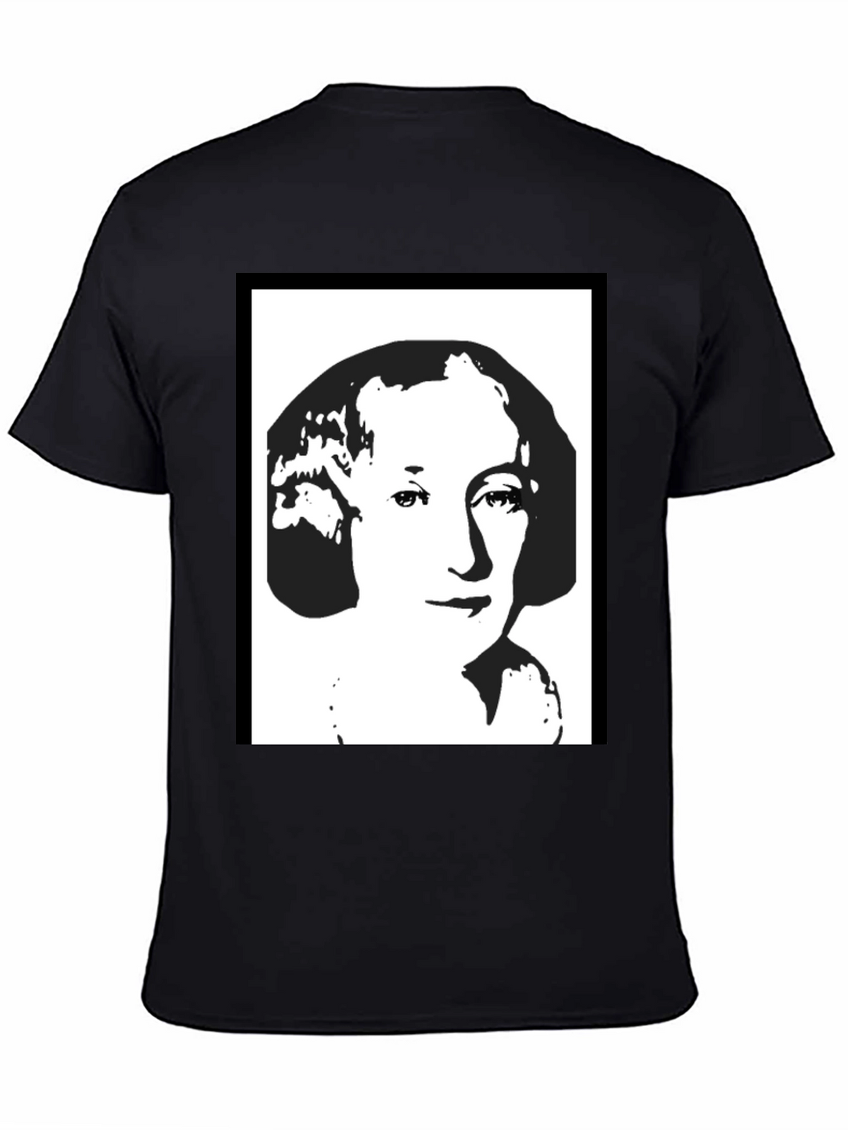 Martha Washington Black & White Graphic Tee