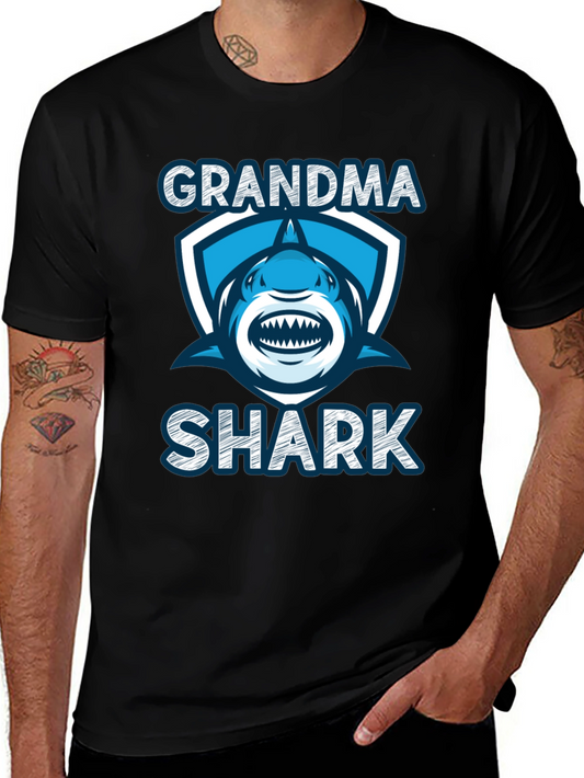 Grandma Shark Graphic Tee