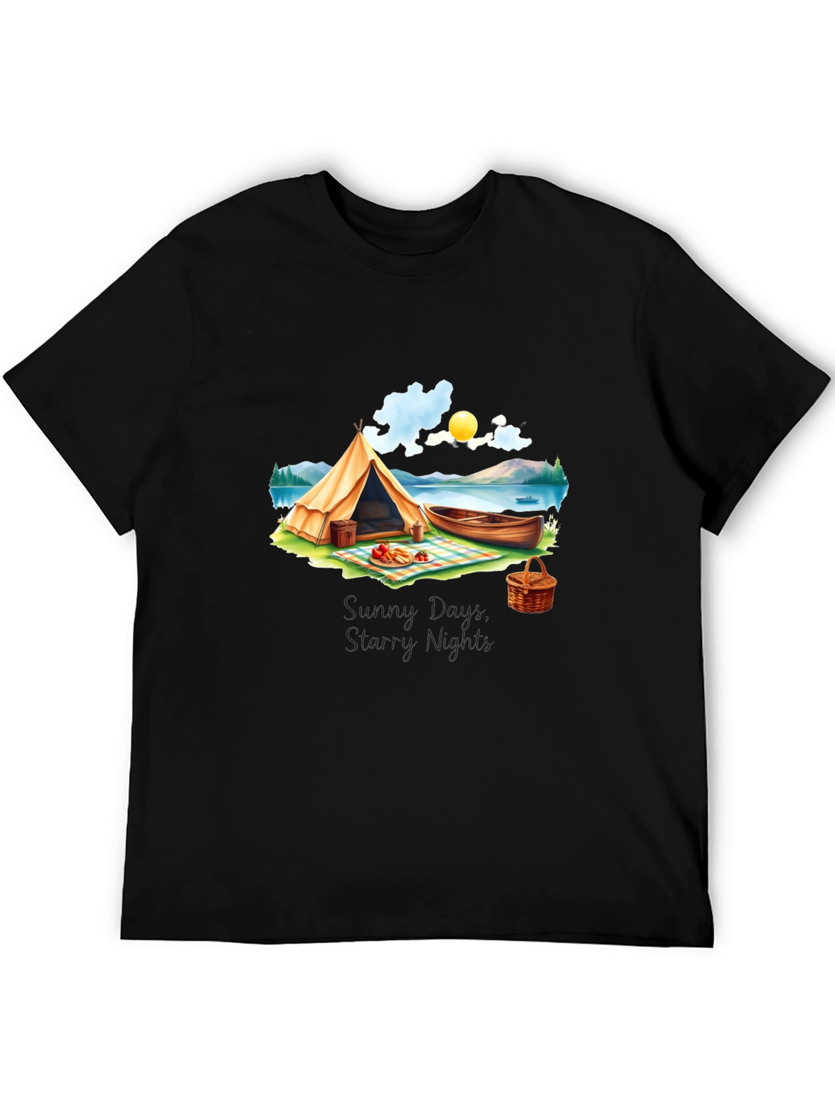 Camping Adventure Graphic Tee