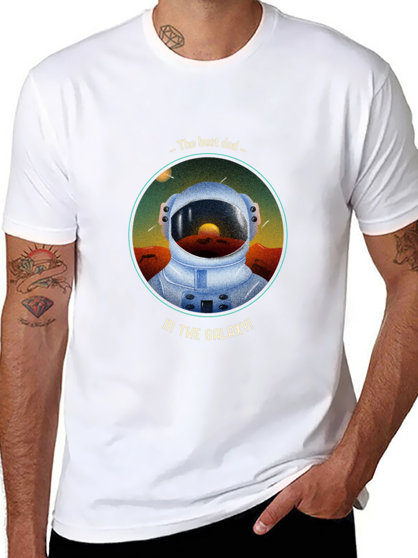 Best Dad in the Galaxy T-Shirt