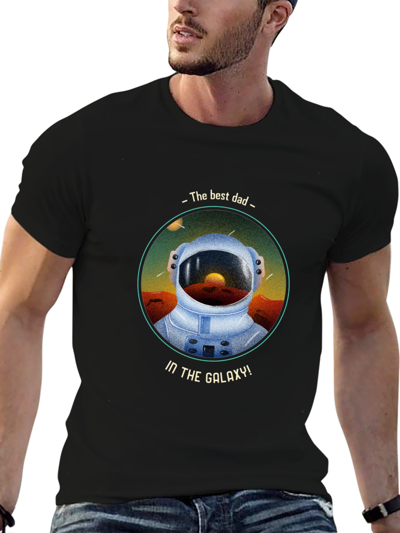 Best Dad in the Galaxy T-Shirt