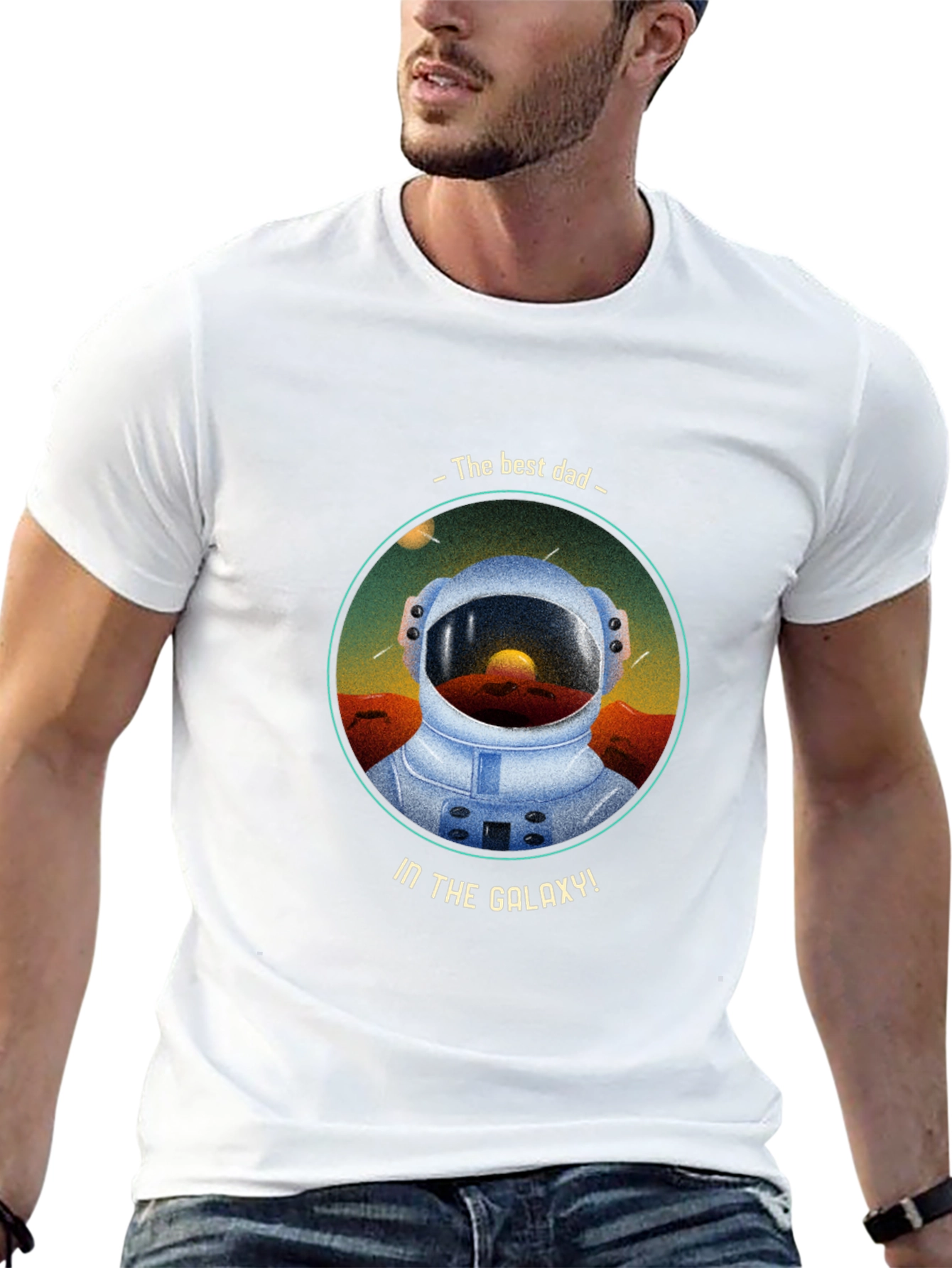 Best Dad in the Galaxy T-Shirt
