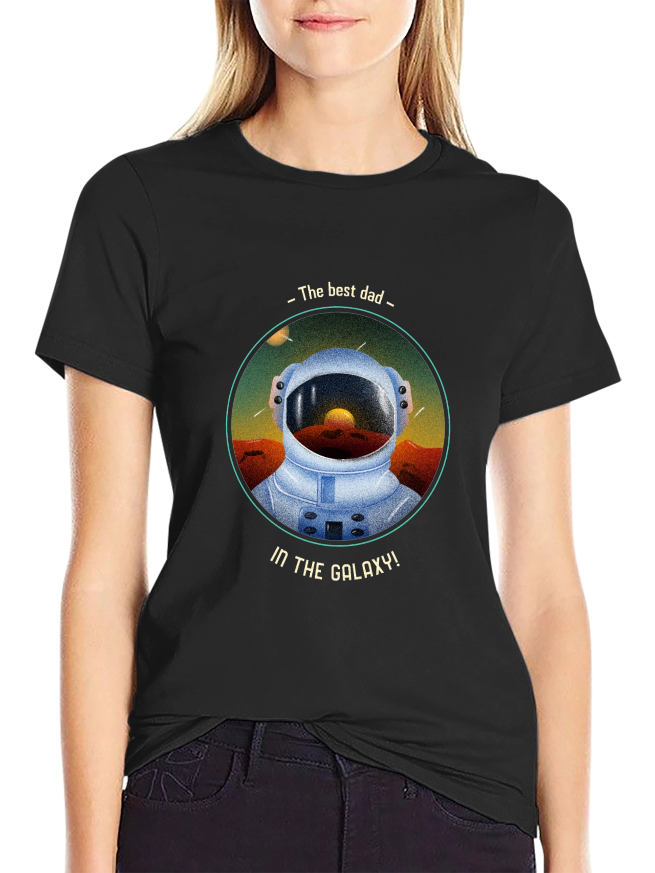 Best Dad in the Galaxy T-Shirt