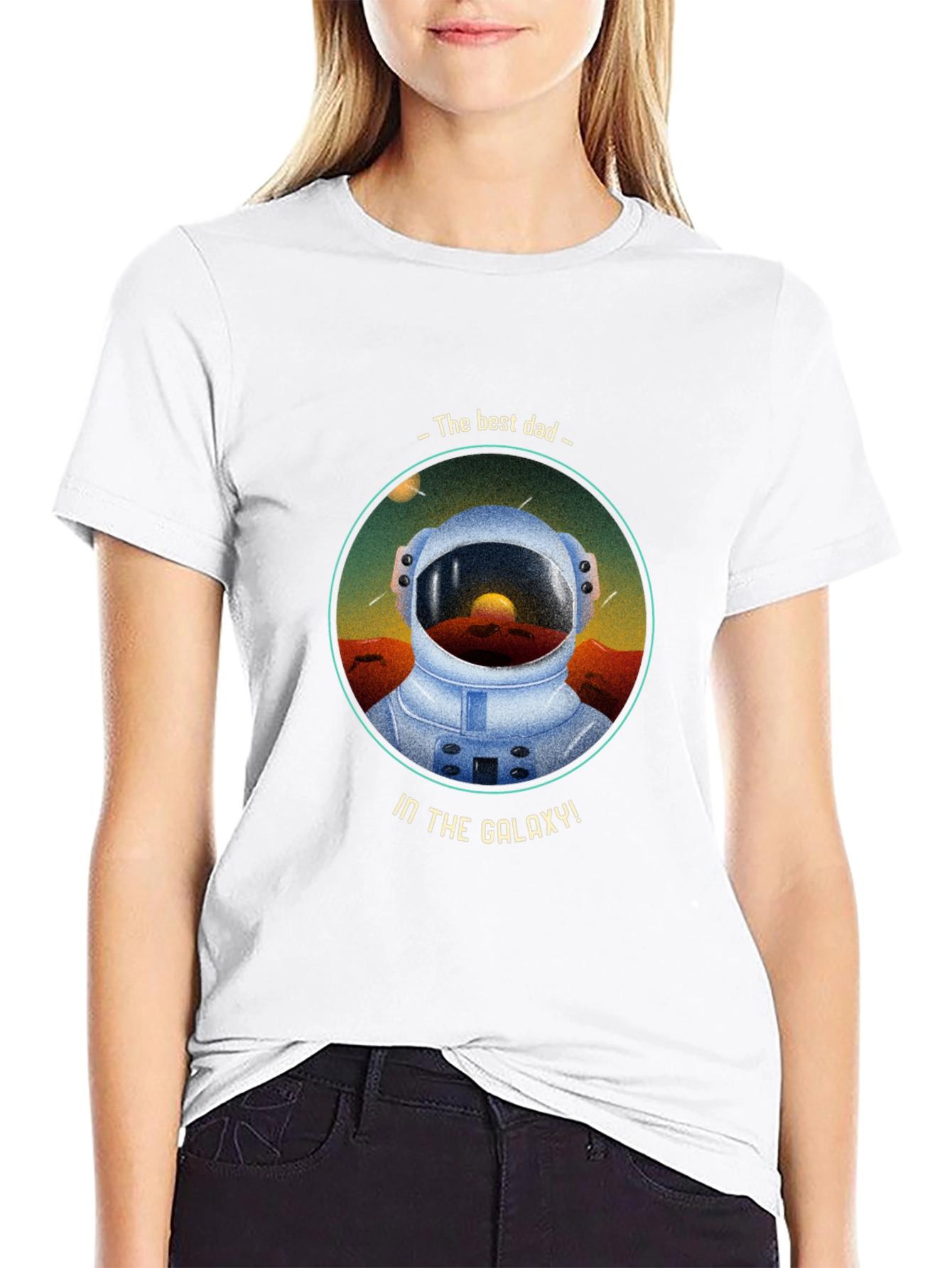 Best Dad in the Galaxy T-Shirt
