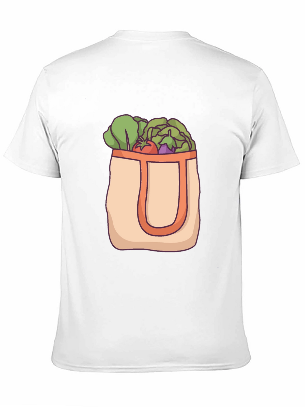 Organic Produce Tote Graphic T-Shirt