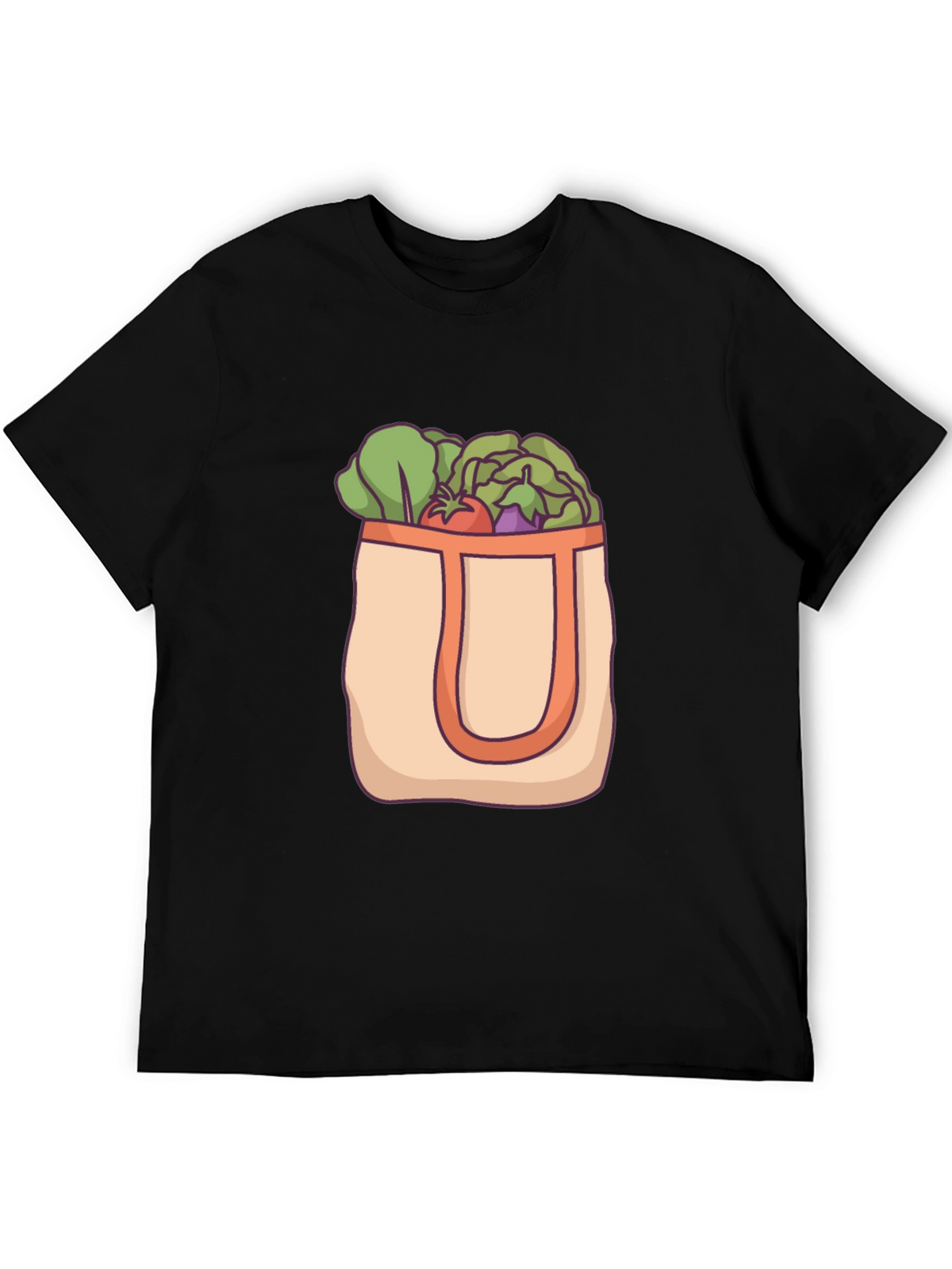 Organic Produce Tote Graphic T-Shirt