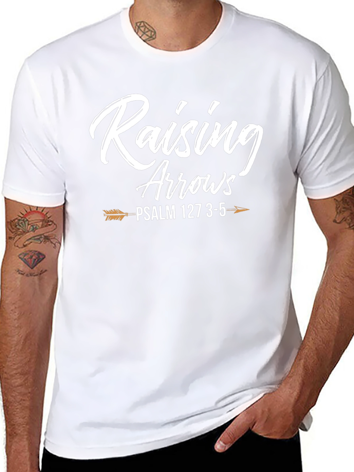 Raising Arrows Psalm 127 T-Shirt