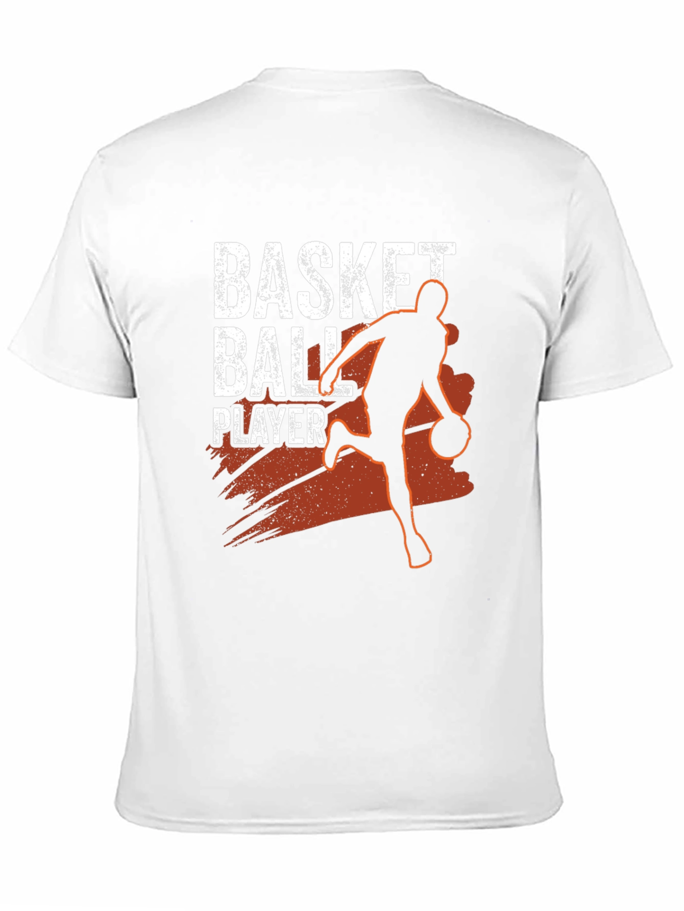 Basketball Player Black Graphic Tee