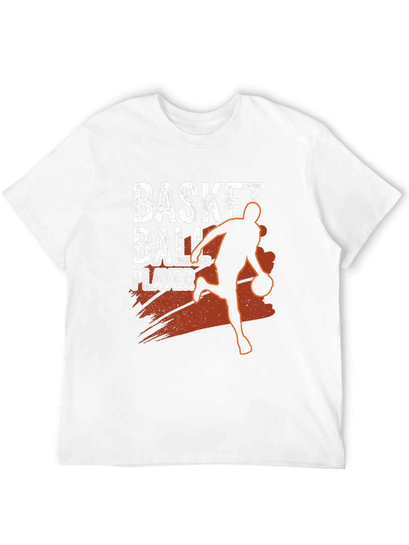 Basketball Player Black Graphic Tee