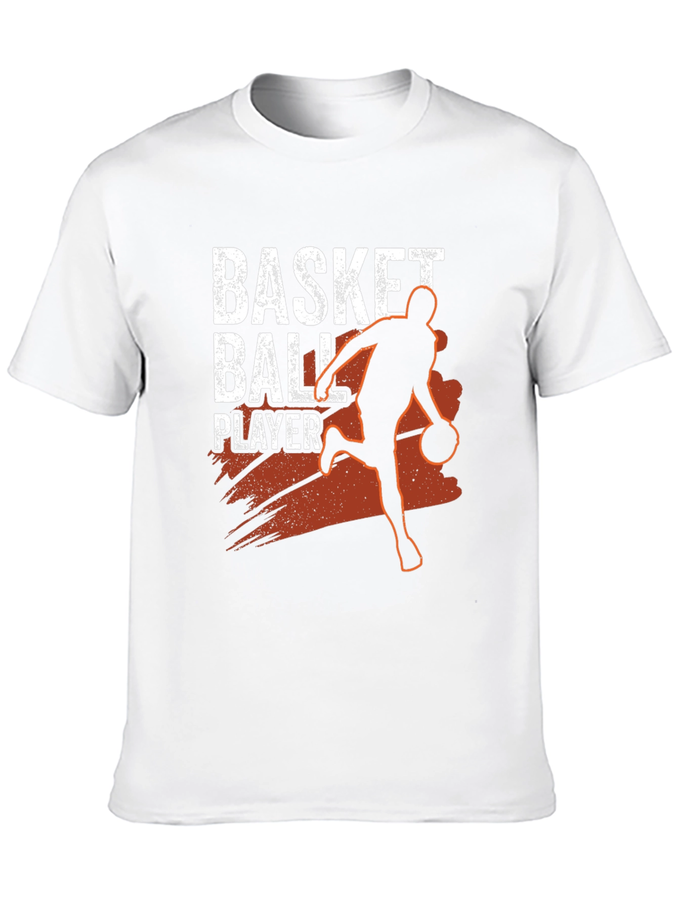 Basketball Player Black Graphic Tee
