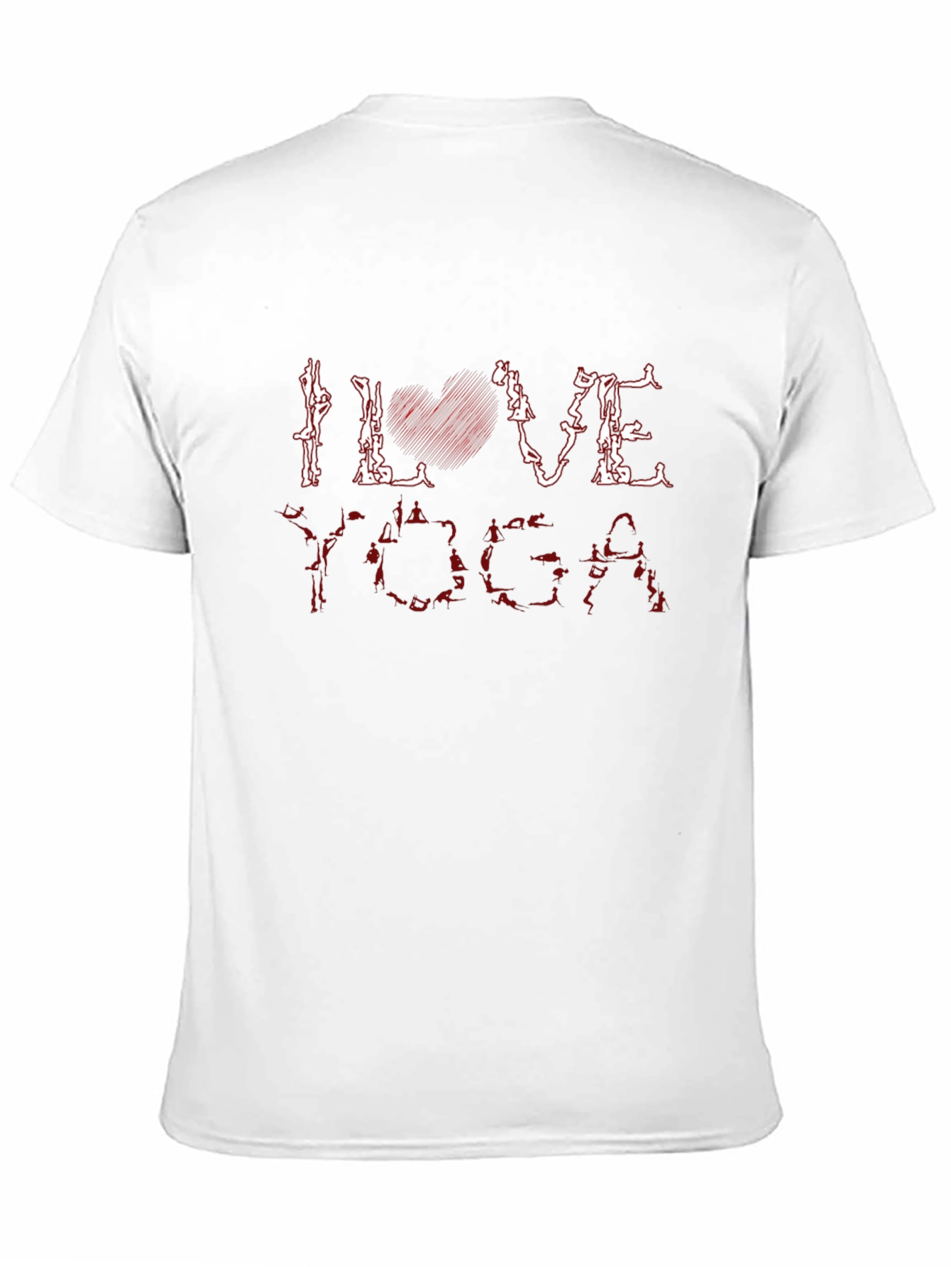 I Love Yoga T-Shirt - Black Graphic Tee