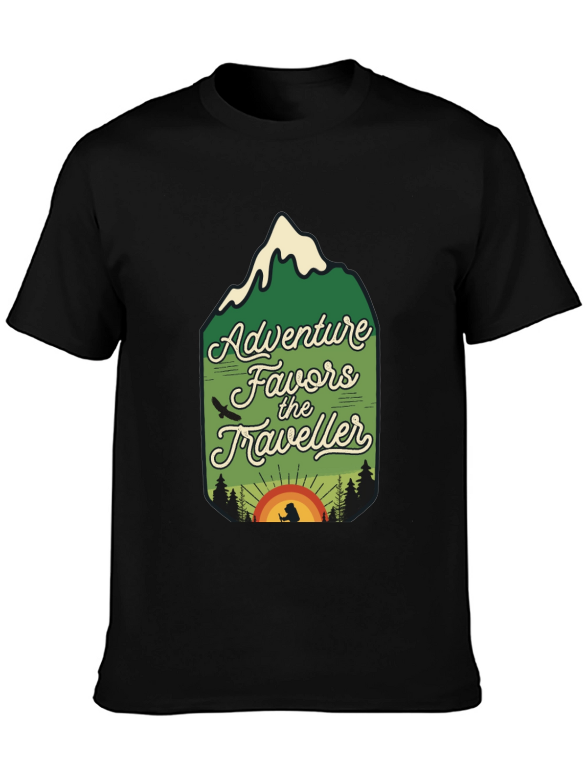 Adventure Favors the Traveler T-Shirt