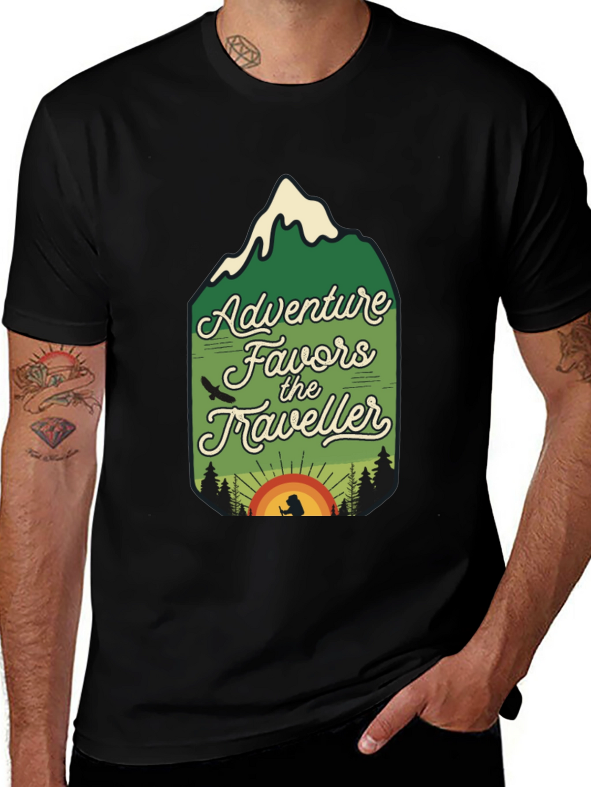 Adventure Favors the Traveler T-Shirt