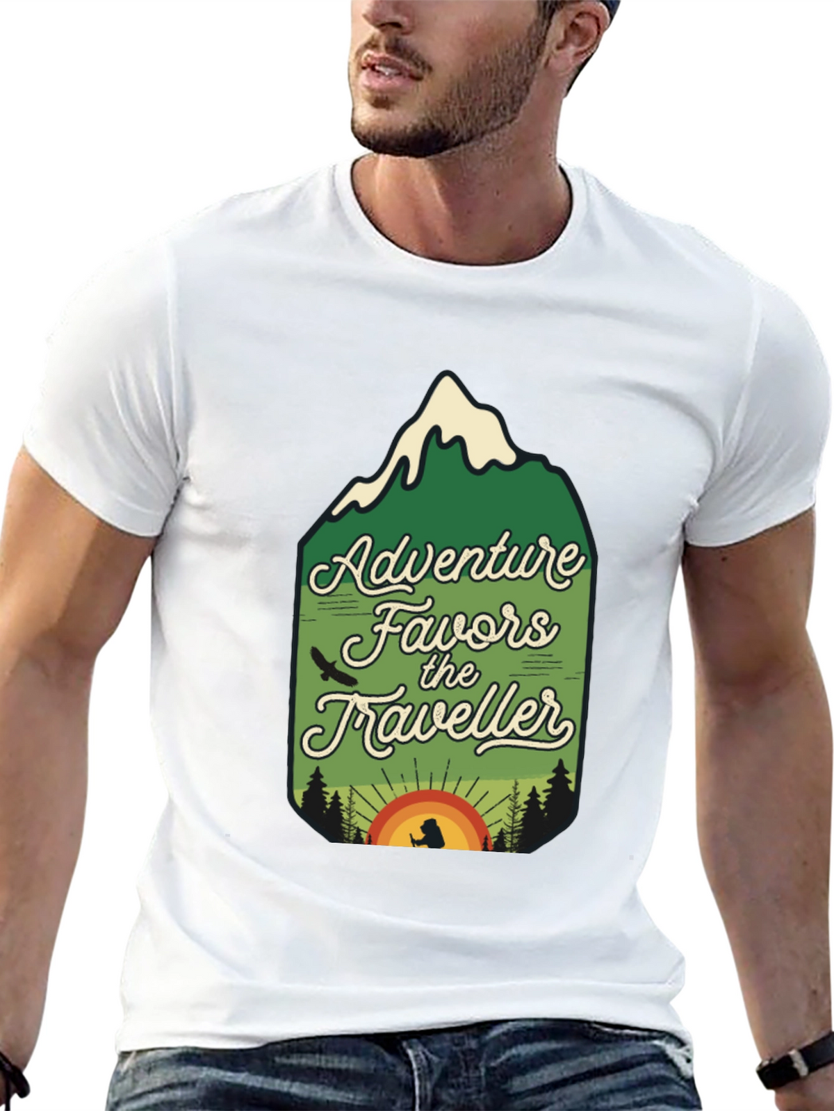 Adventure Favors the Traveler T-Shirt