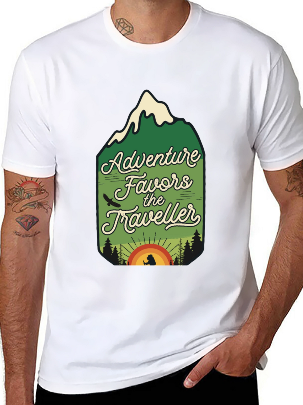 Adventure Favors the Traveler T-Shirt