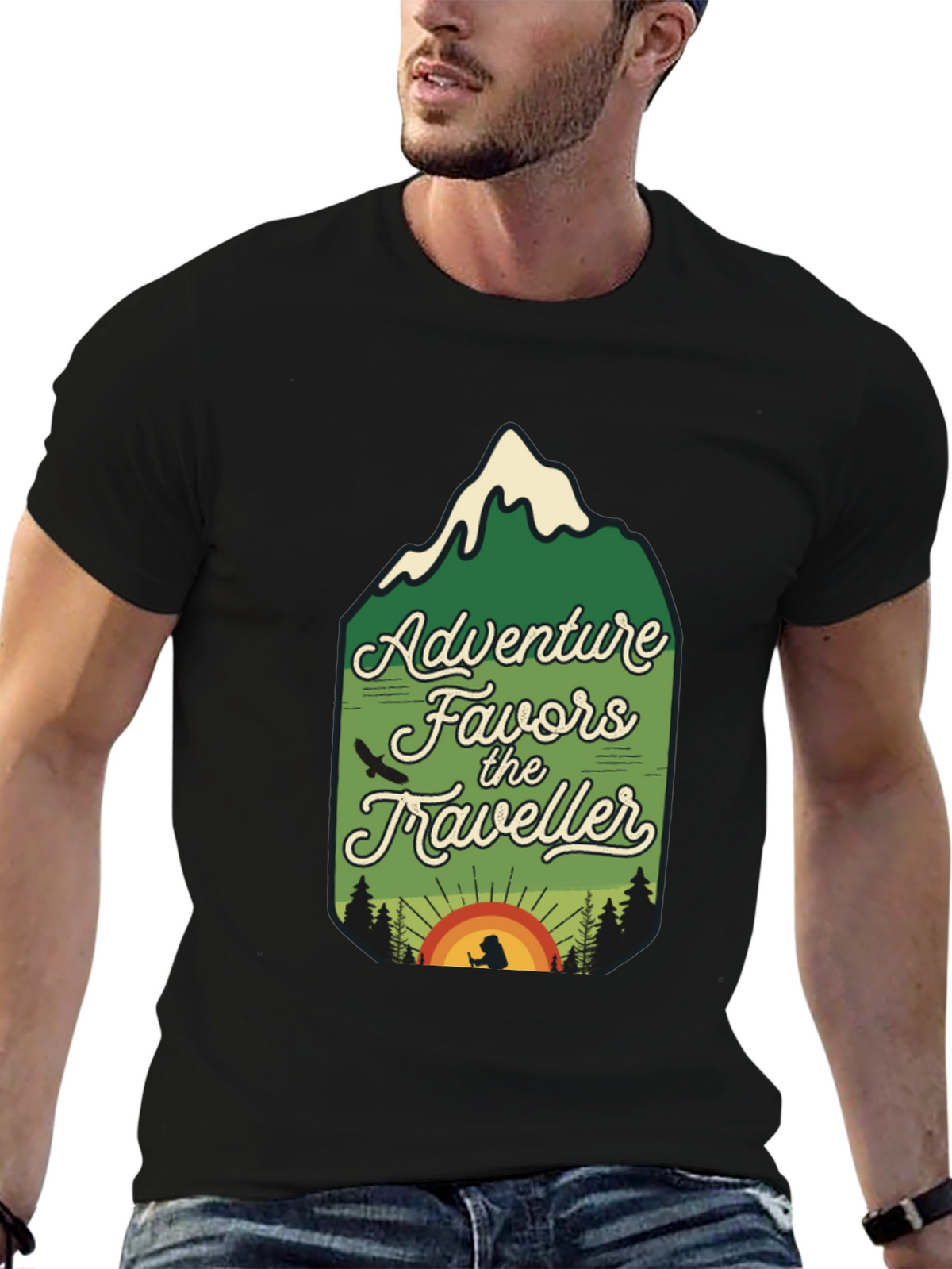 Adventure Favors the Traveler T-Shirt
