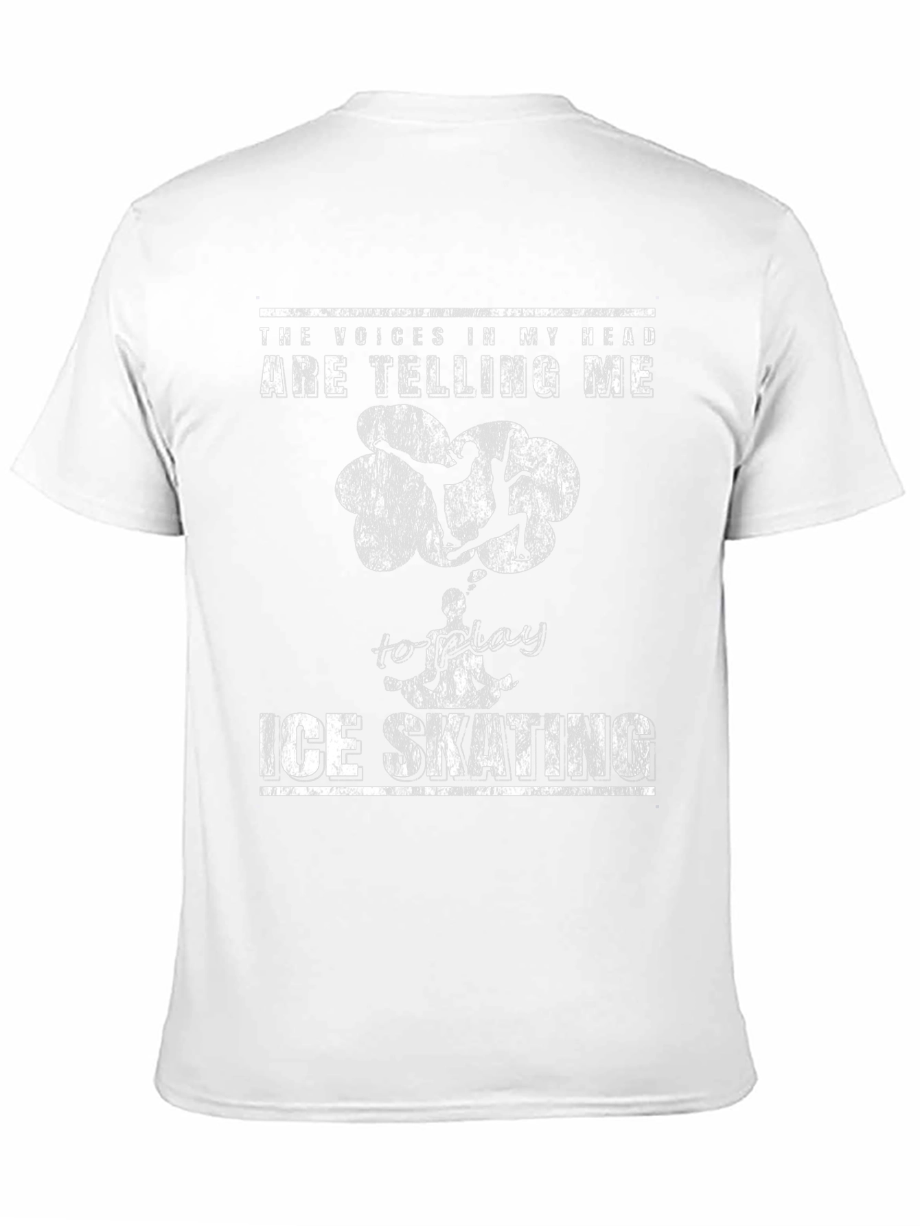 Ice Skating T-Shirt - The Voices In My Head