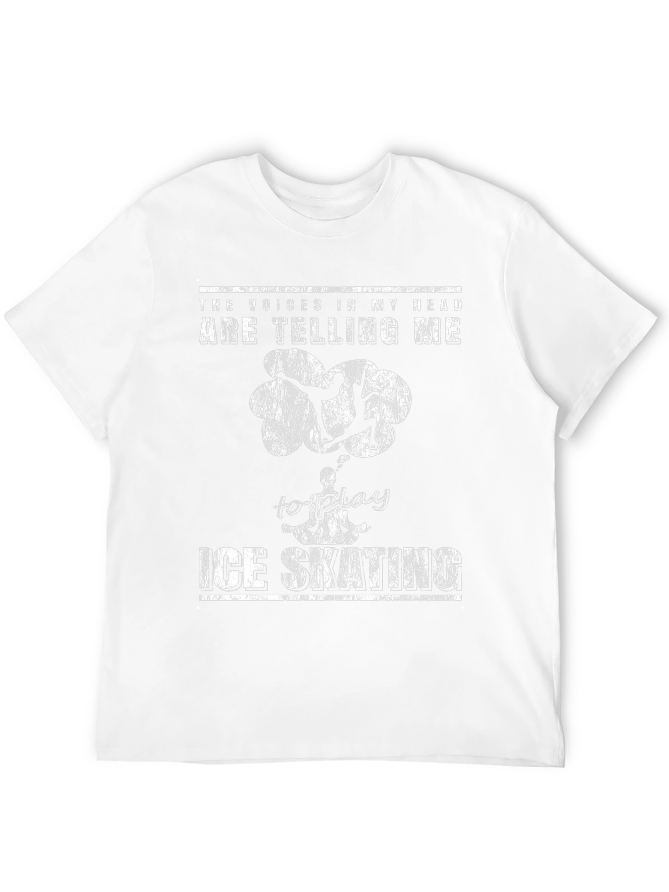 Ice Skating T-Shirt - The Voices In My Head