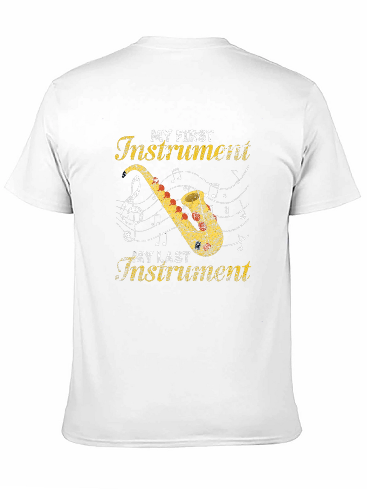 My First Instrument Saxophone Graphic T-Shirt