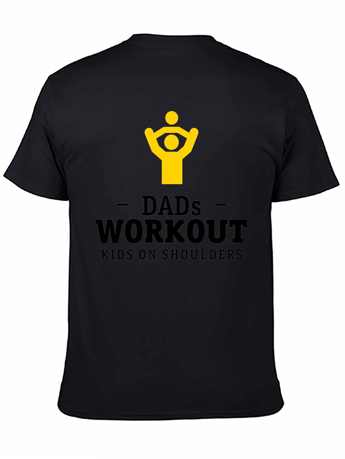 Dads Workout T-Shirt - Kids On Shoulders