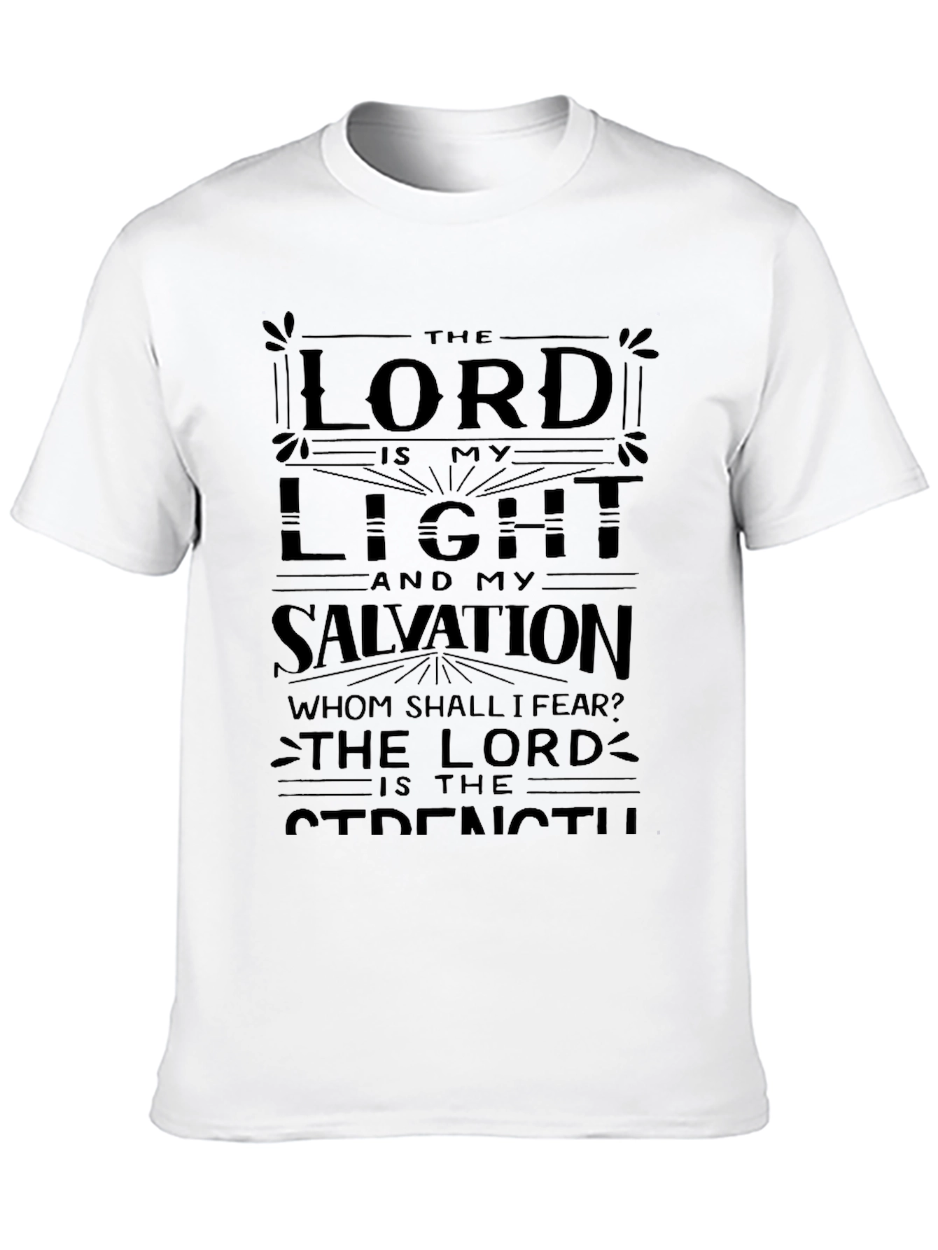 The Lord is My Light Graphic Tee