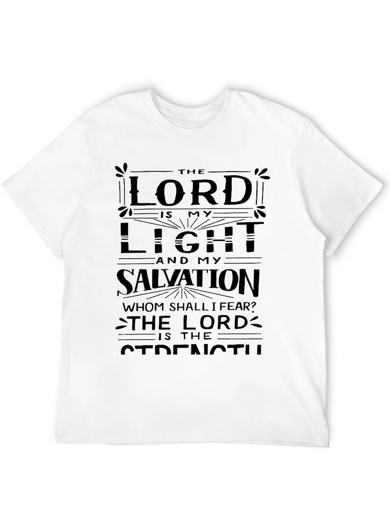 The Lord is My Light Graphic Tee