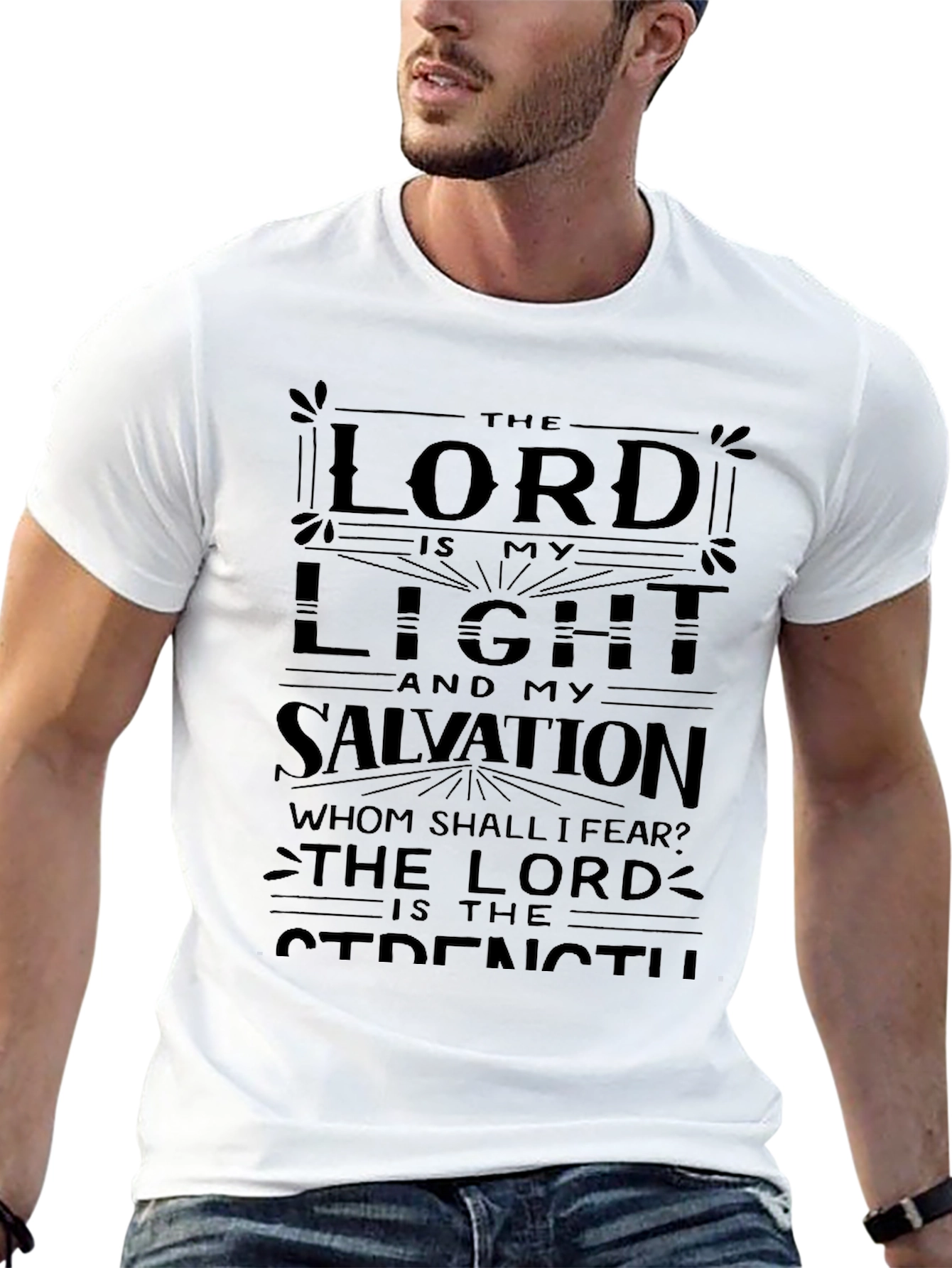 The Lord is My Light Graphic Tee