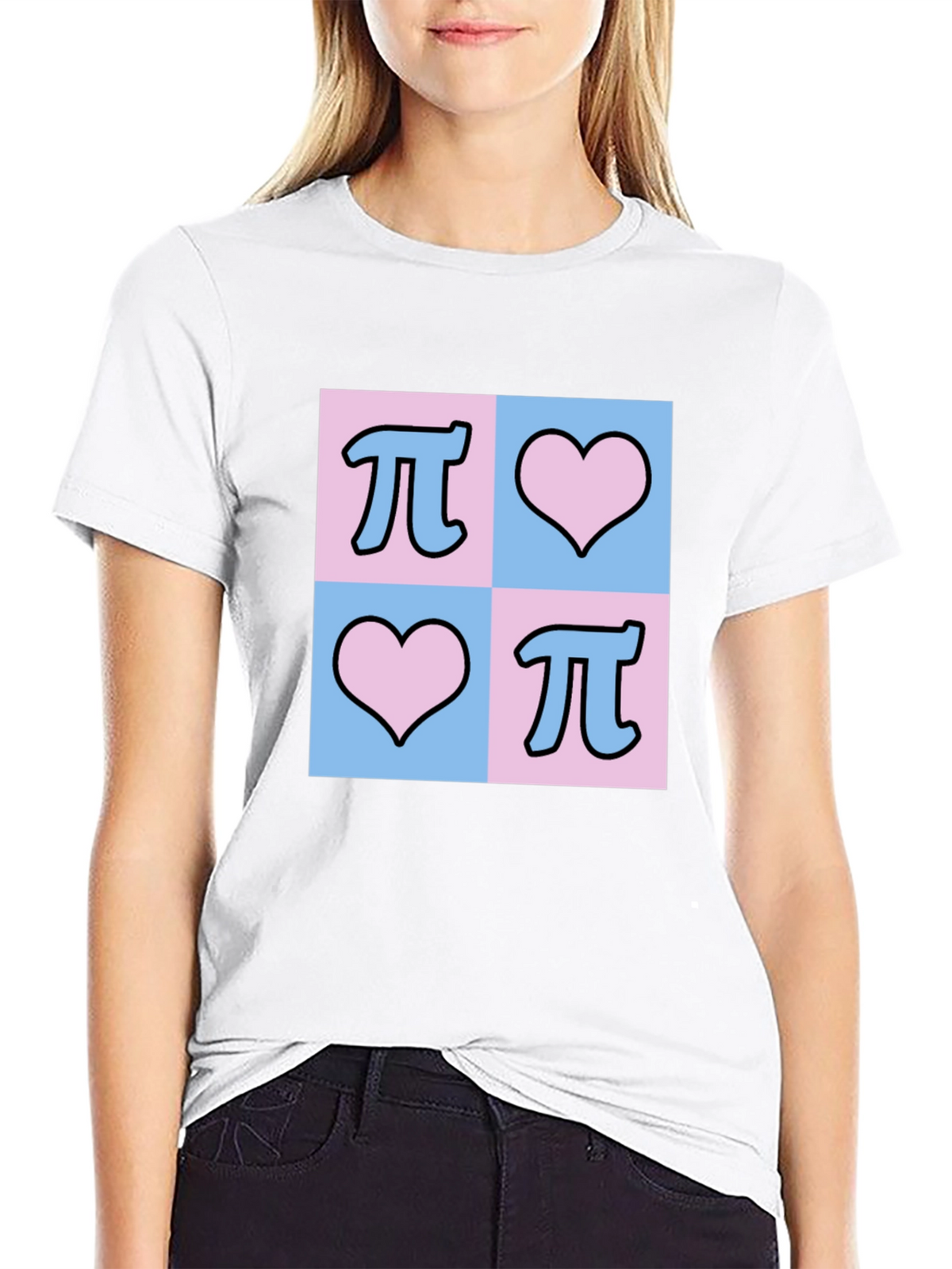 Math Pi Heart T-Shirt: Nerd Love Tee