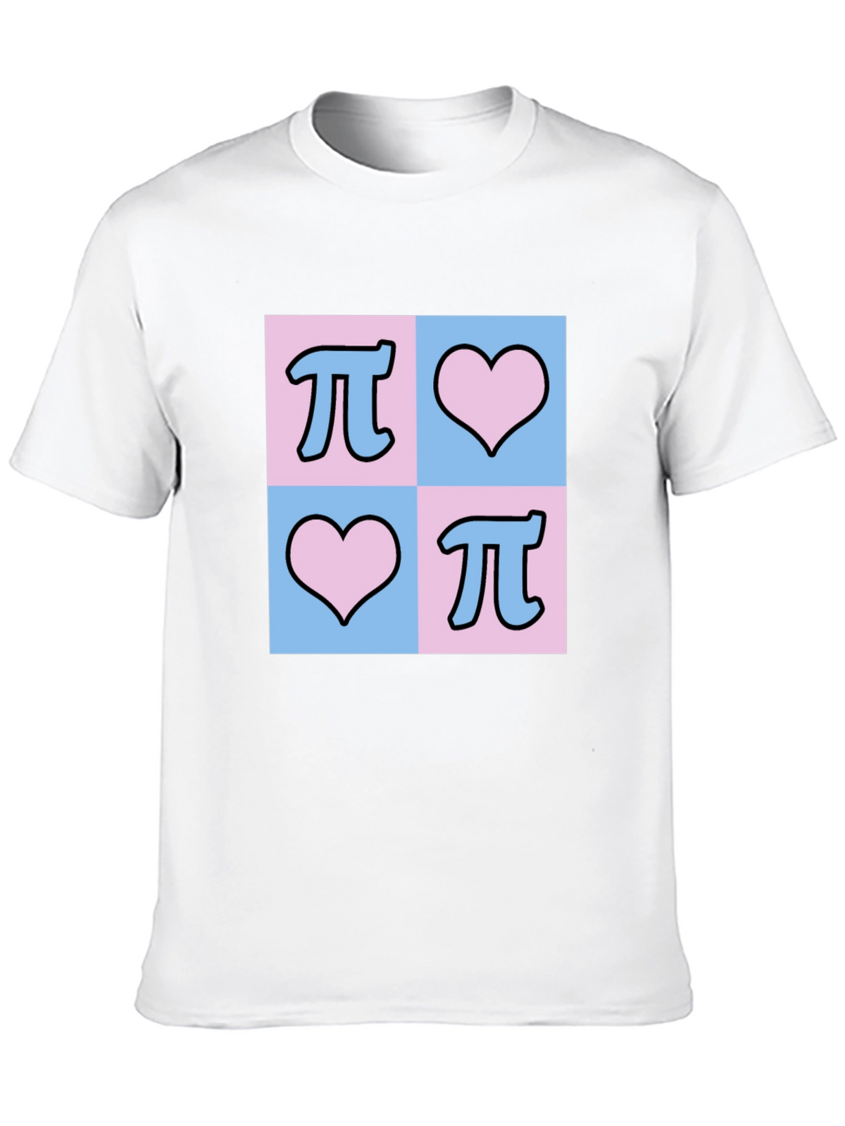 Math Pi Heart T-Shirt: Nerd Love Tee