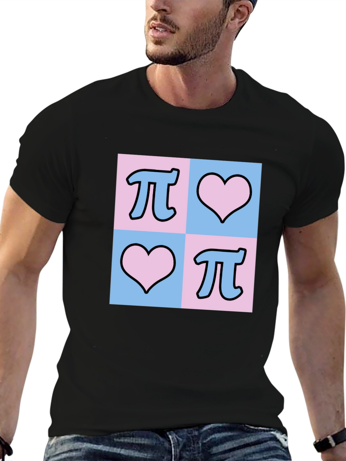 Math Pi Heart T-Shirt: Nerd Love Tee