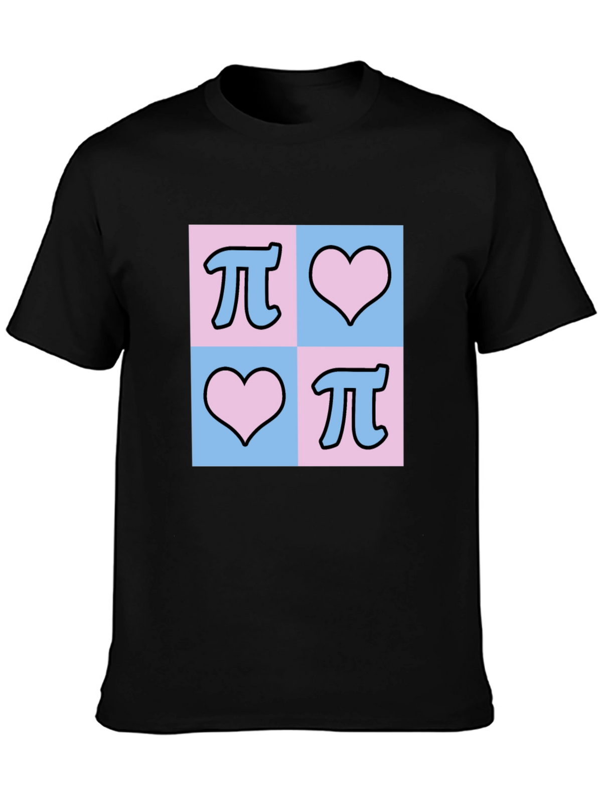 Math Pi Heart T-Shirt: Nerd Love Tee
