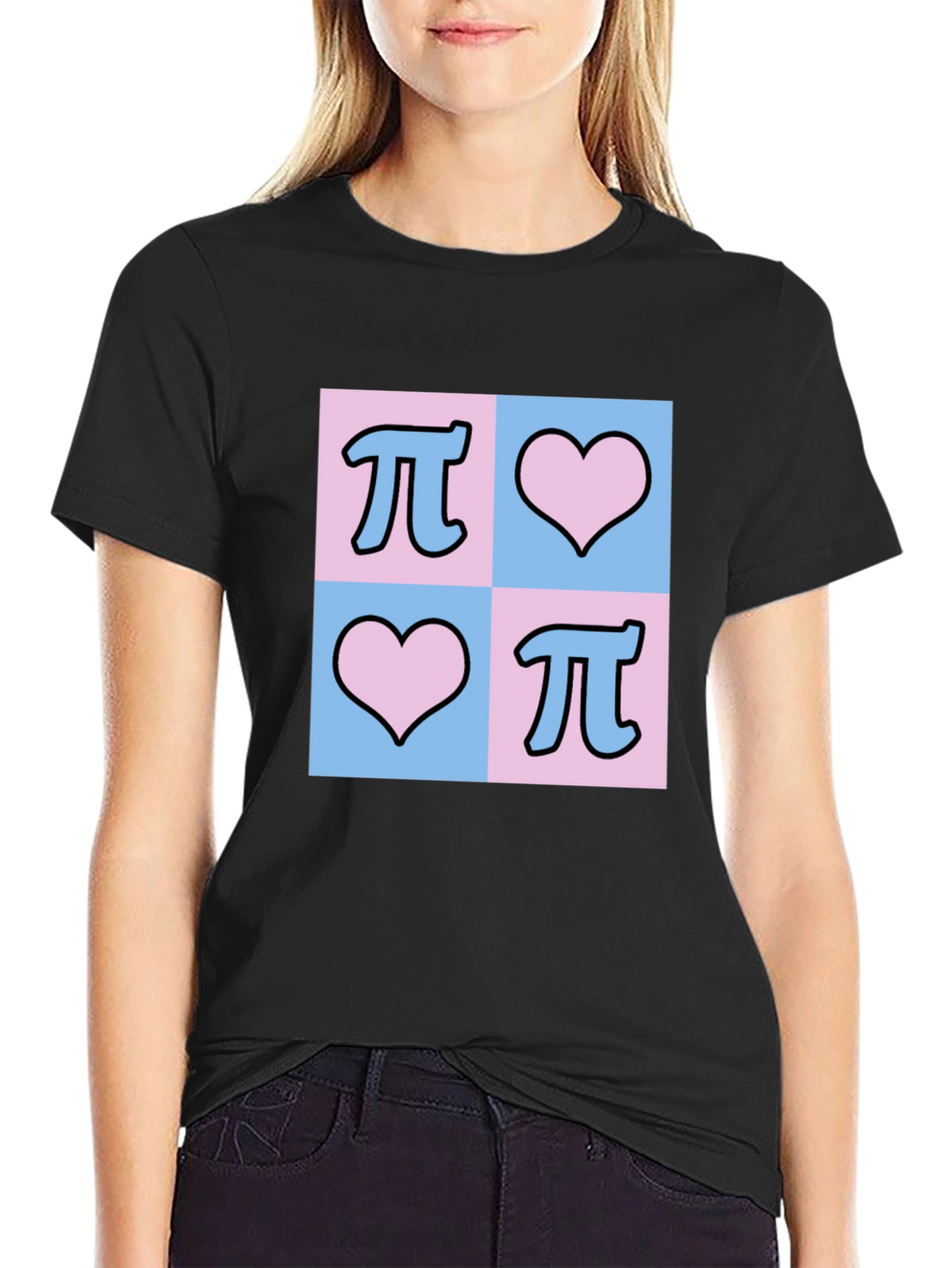 Math Pi Heart T-Shirt: Nerd Love Tee