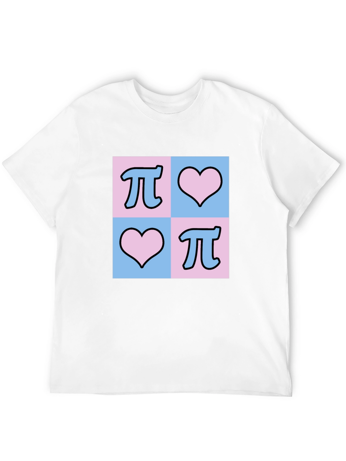 Math Pi Heart T-Shirt: Nerd Love Tee