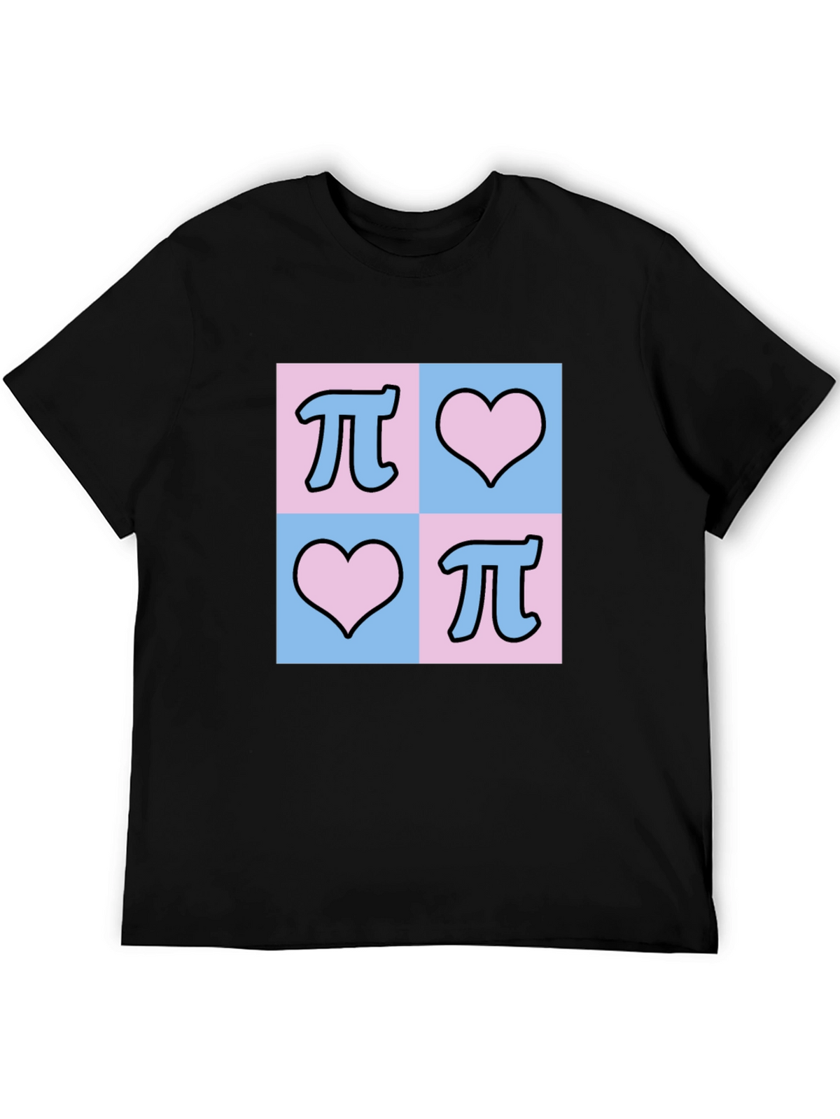 Math Pi Heart T-Shirt: Nerd Love Tee