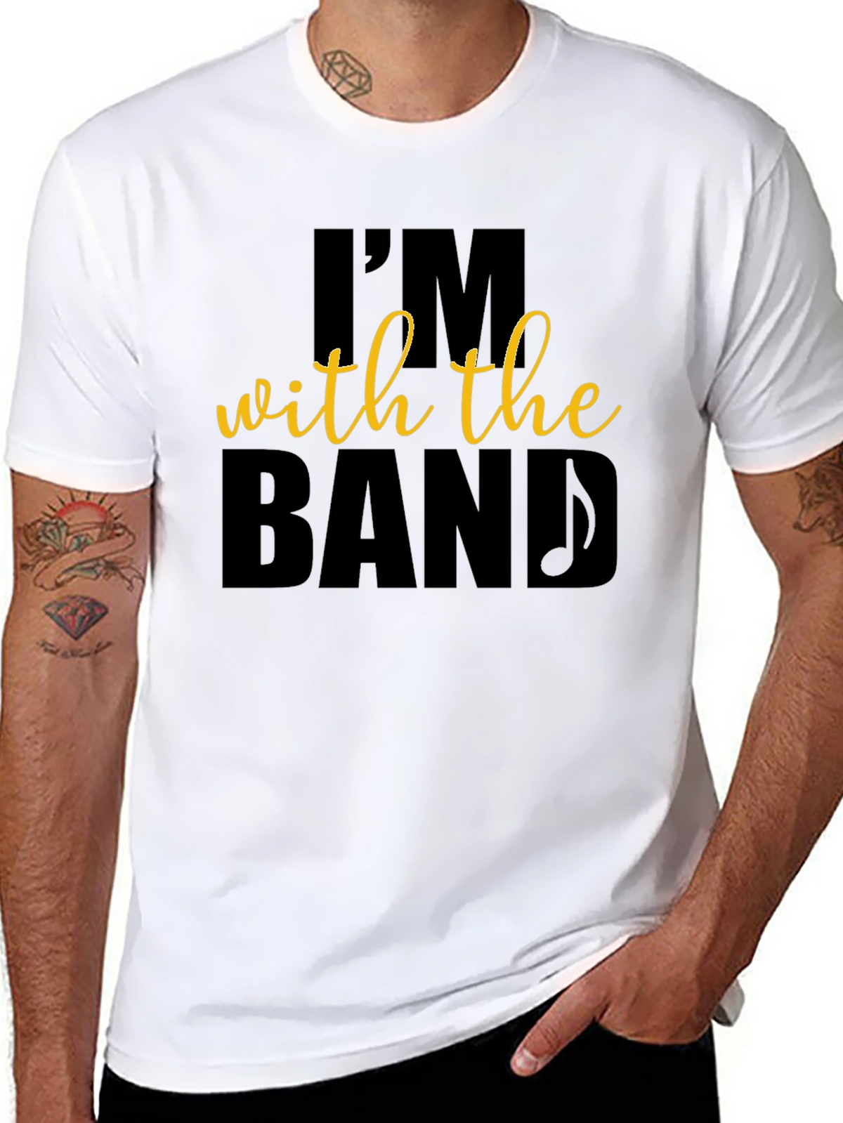 Im With The Band Tee