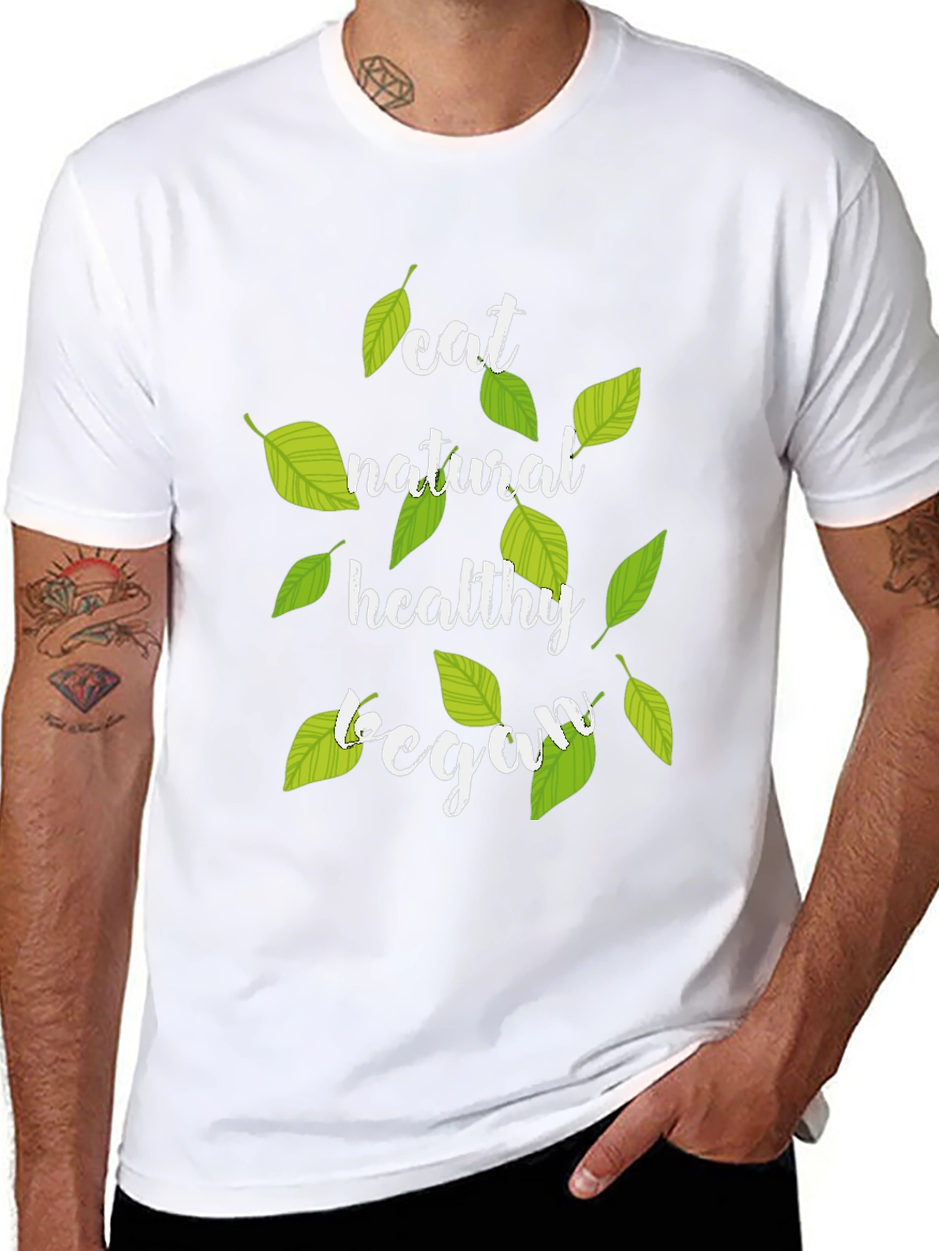 Eat Natural Vegan Graphic Tee