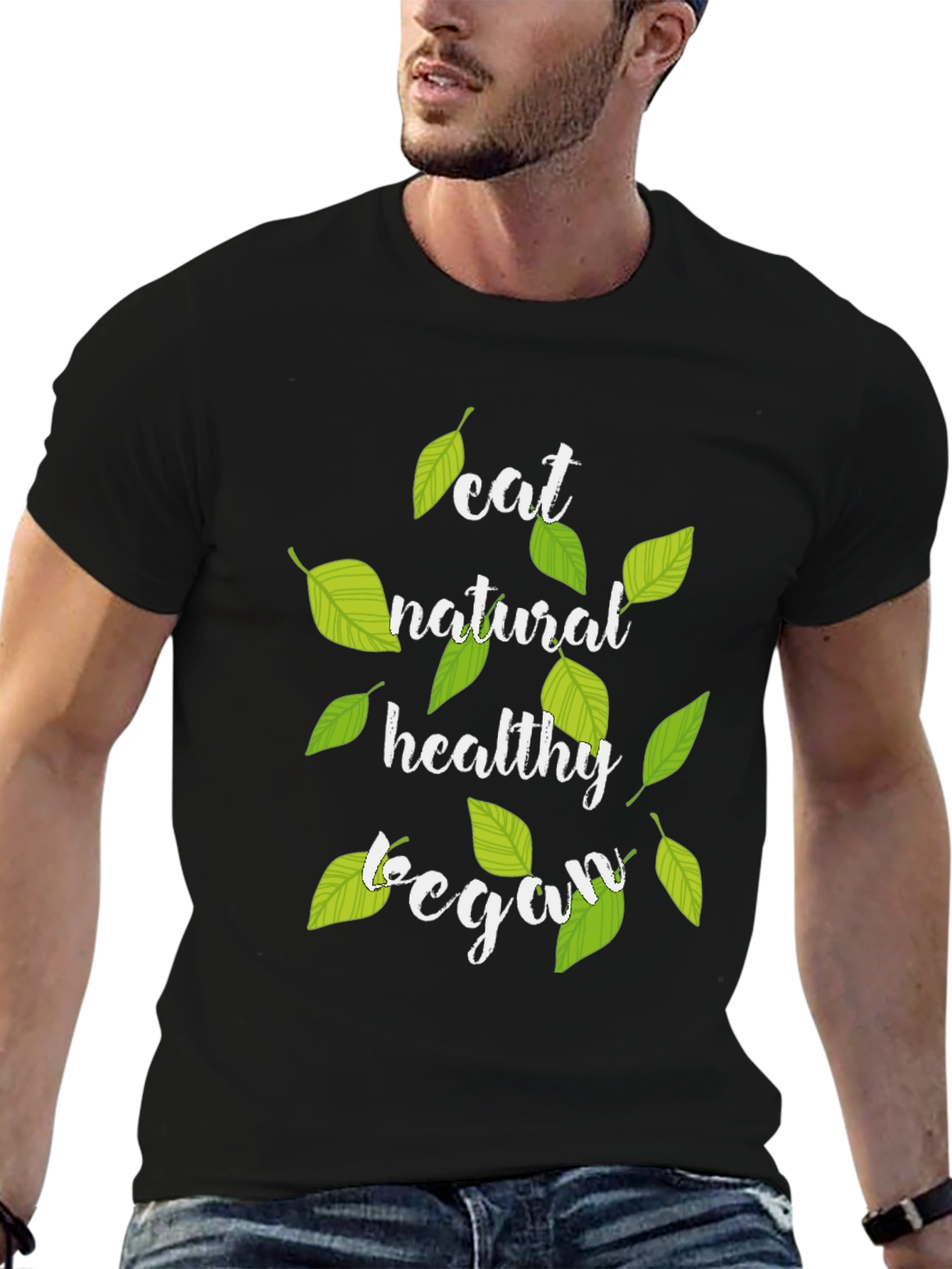 Eat Natural Vegan Graphic Tee