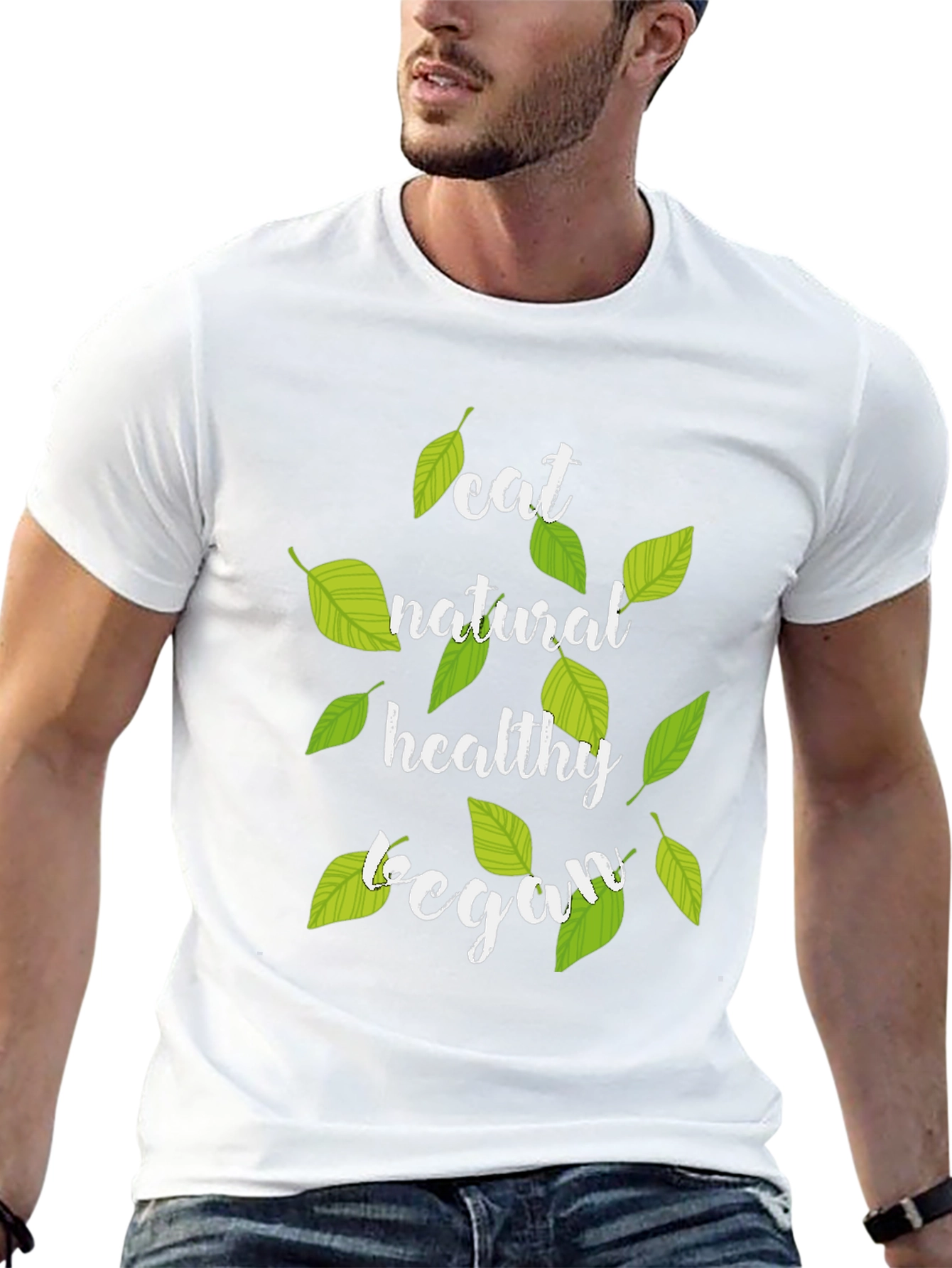 Eat Natural Vegan Graphic Tee