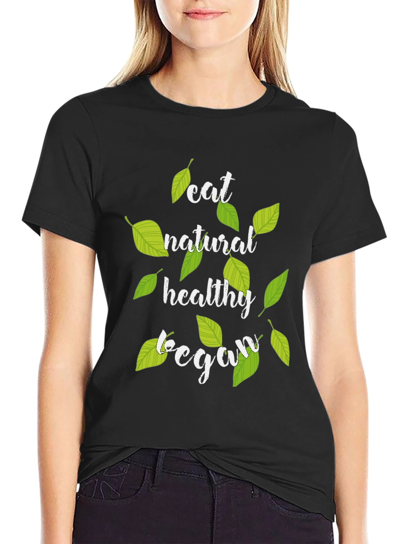 Eat Natural Vegan Graphic Tee