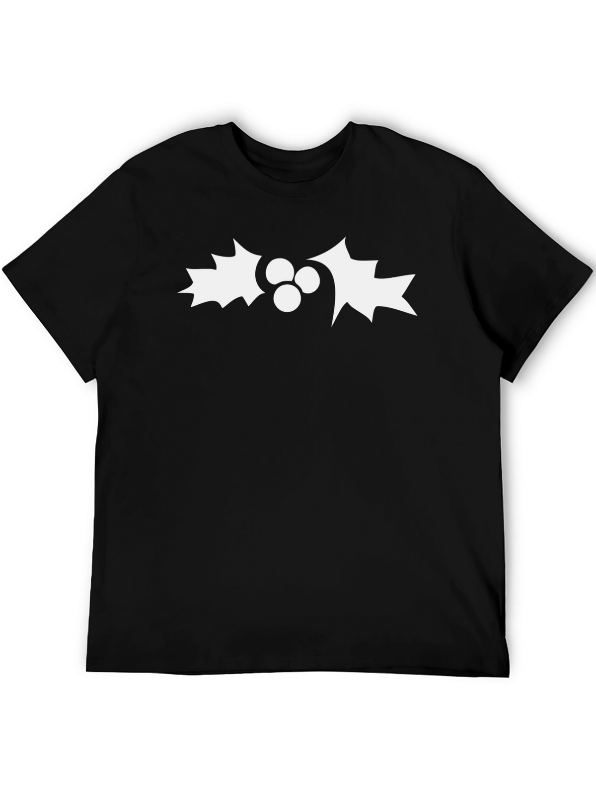 Festive Holly Graphic Tee - Holiday Style