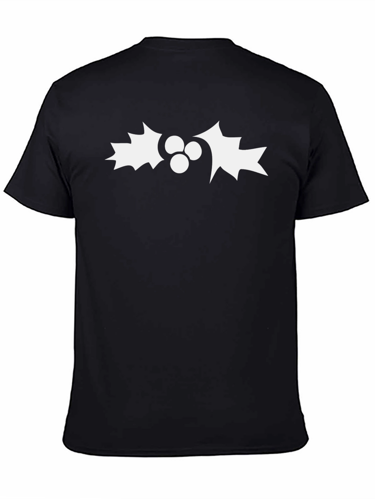 Festive Holly Graphic Tee - Holiday Style
